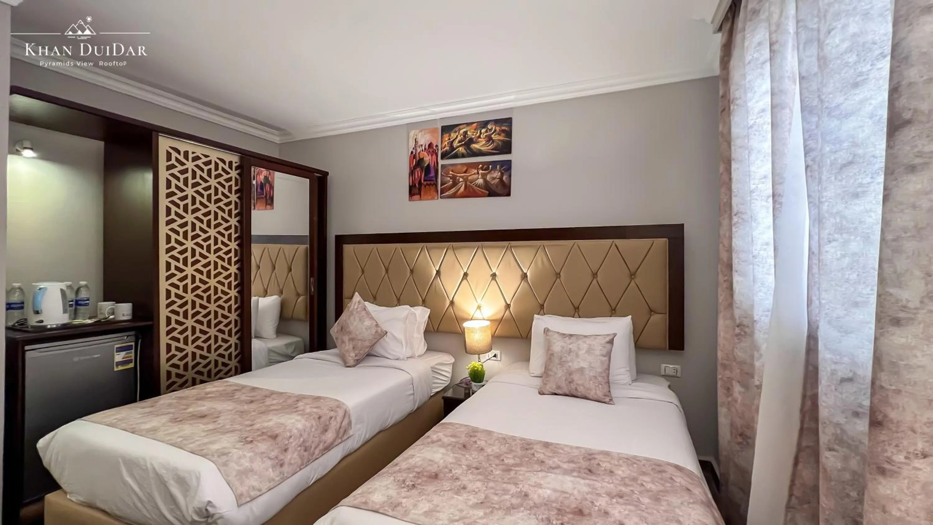 Bed in Khan Duidar Inn - Pyramids View Rooftop