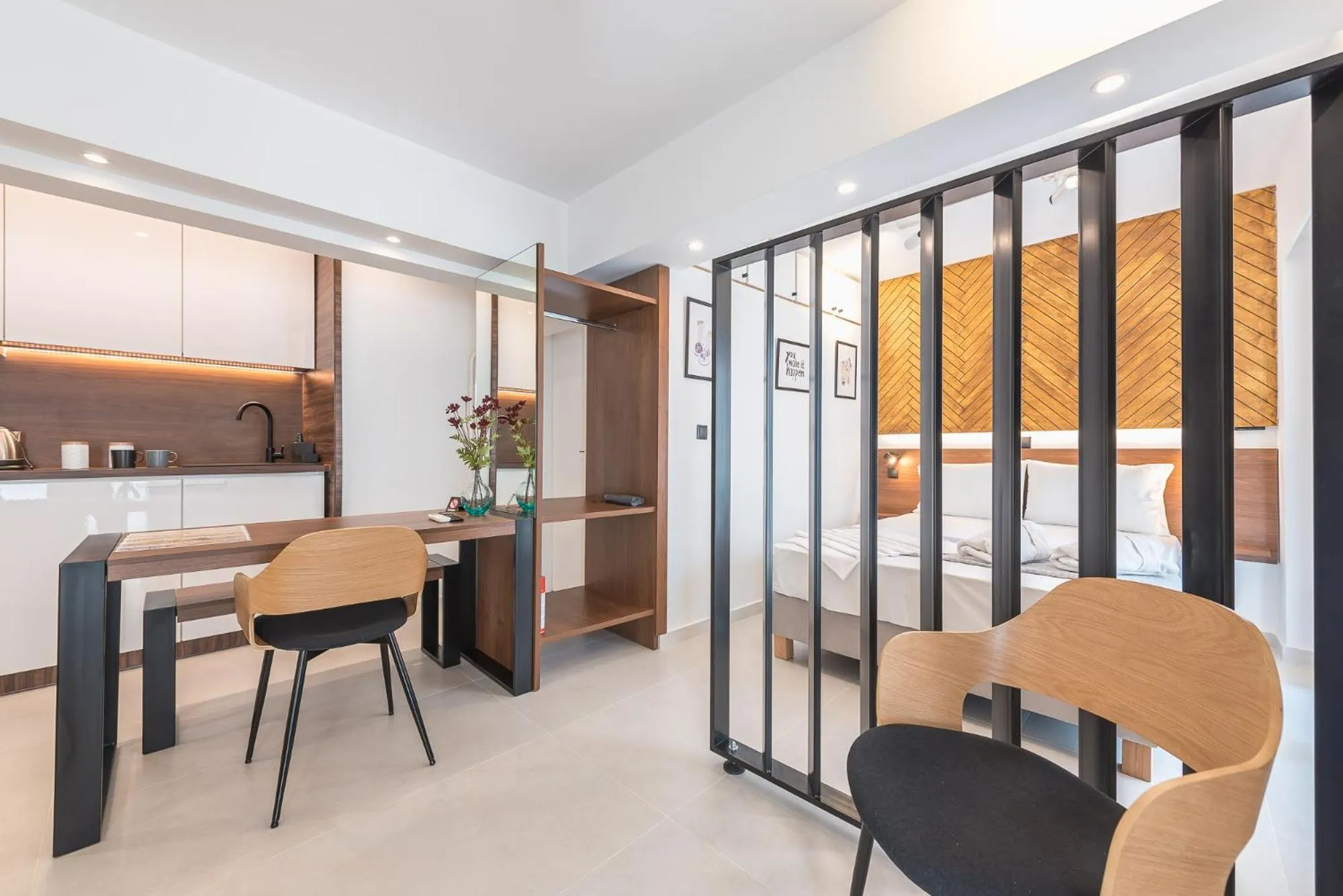 Living room in Phaedon, the Terrace Suite Near Acropolis By CloudKeys