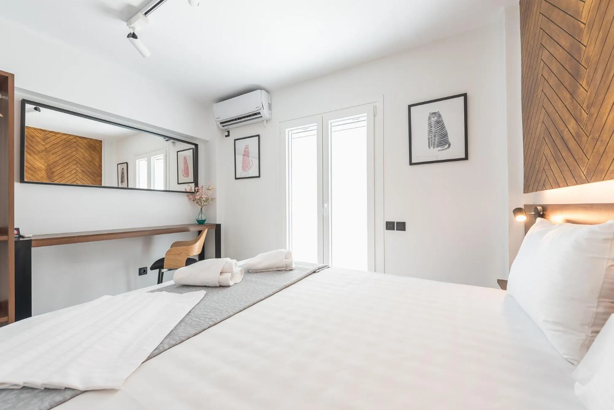 Bedroom in Phaedon, the Terrace Suite Near Acropolis By CloudKeys