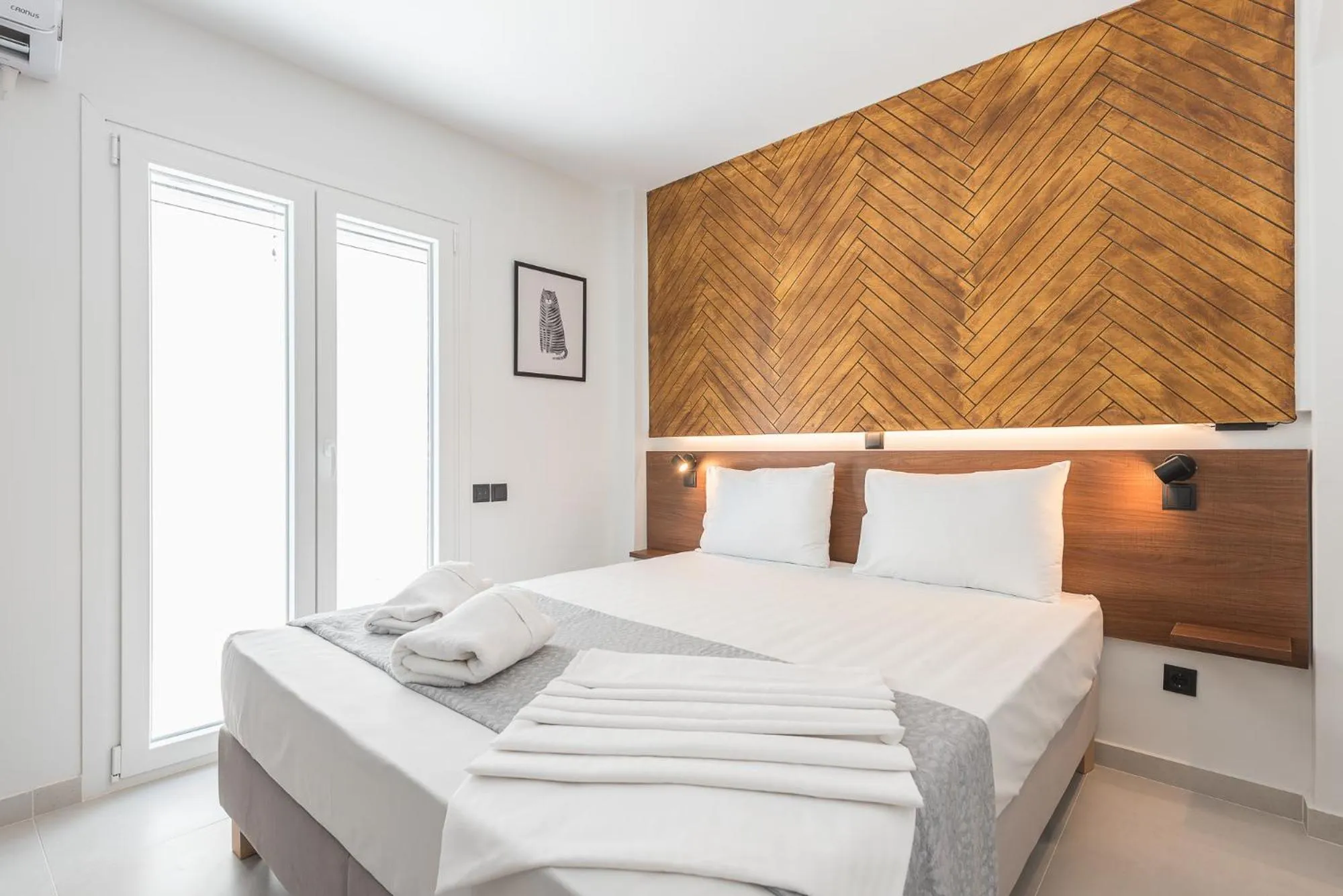 Bedroom in Phaedon, the Terrace Suite Near Acropolis By CloudKeys