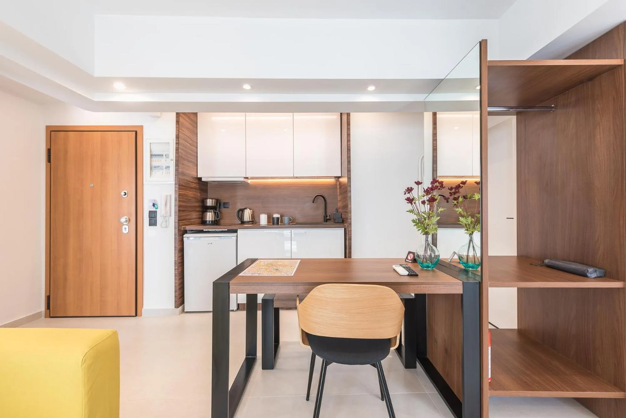 Kitchen or kitchenette in Phaedon, the Terrace Suite Near Acropolis By CloudKeys