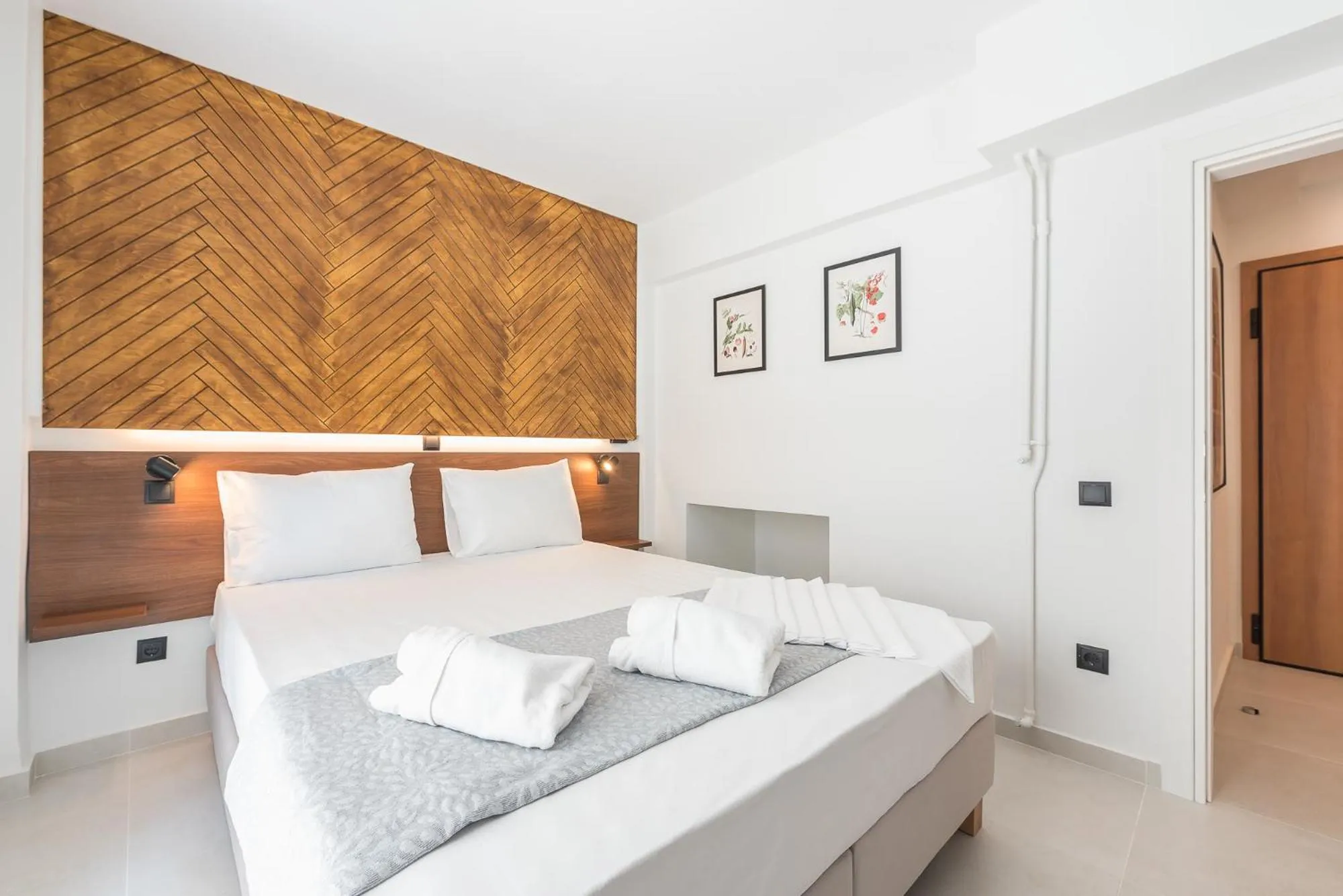 Bedroom in Phaedon, the Terrace Suite Near Acropolis By CloudKeys