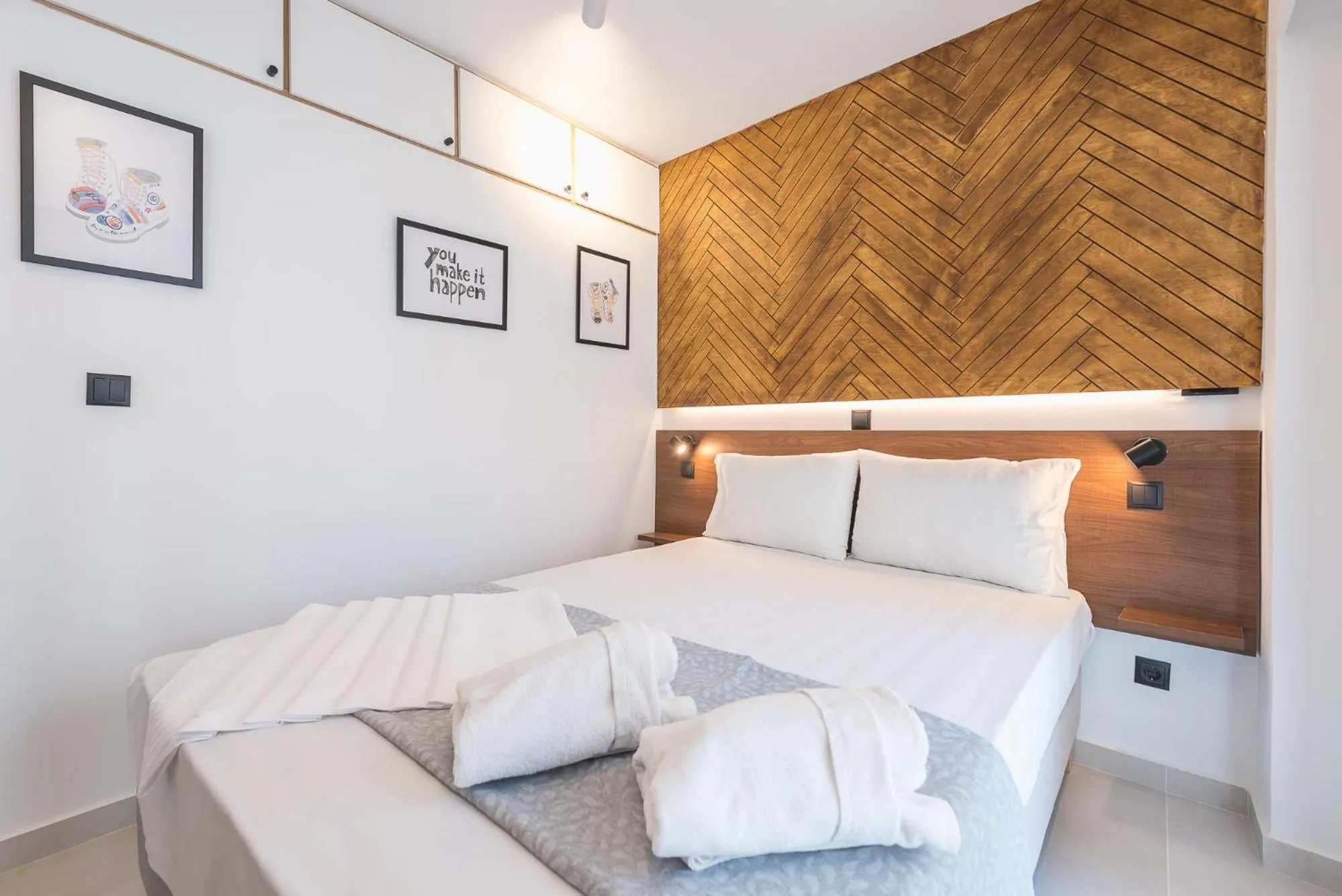 Bedroom in Phaedon, the Terrace Suite Near Acropolis By CloudKeys