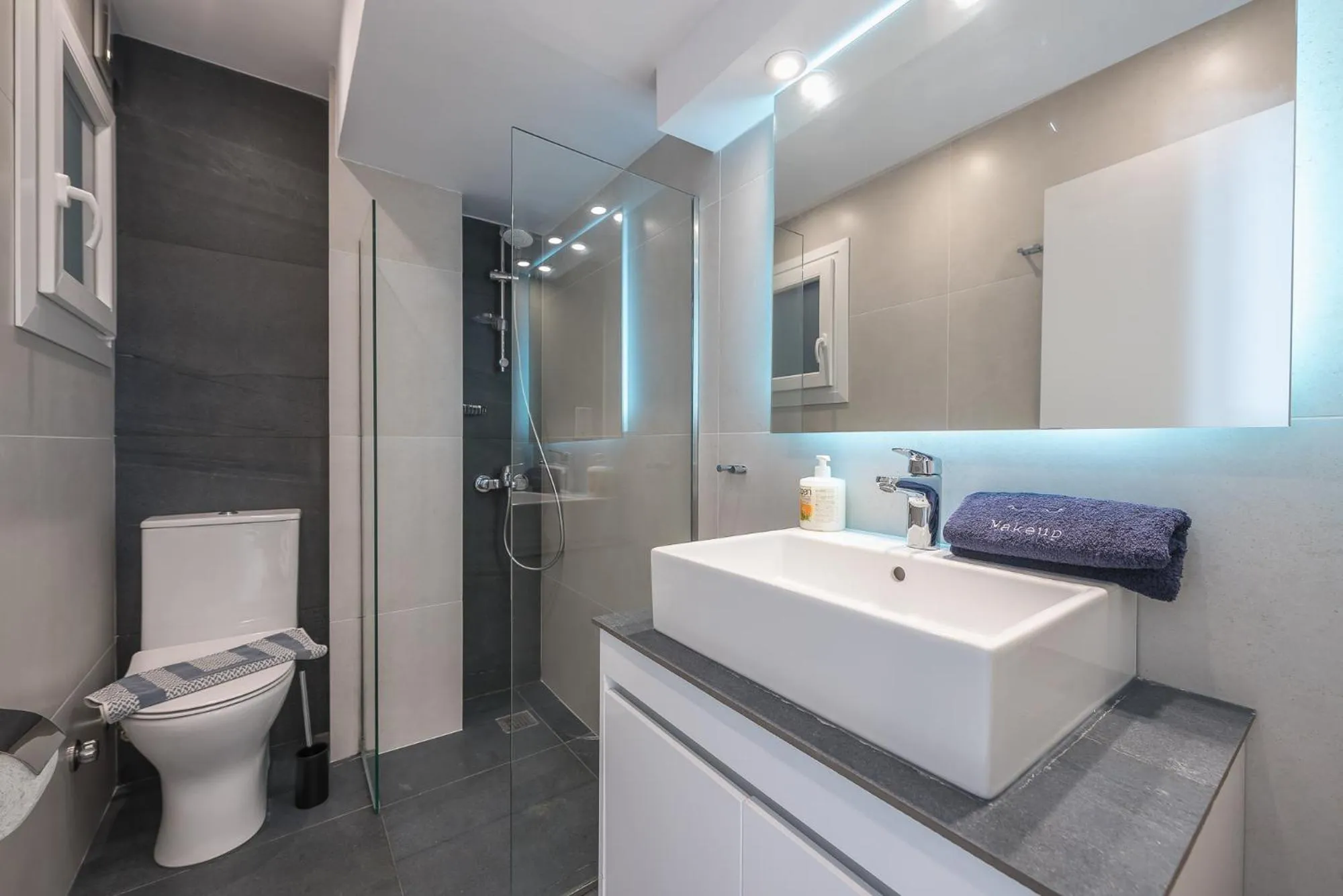 Bathroom in Phaedon, the Terrace Suite Near Acropolis By CloudKeys