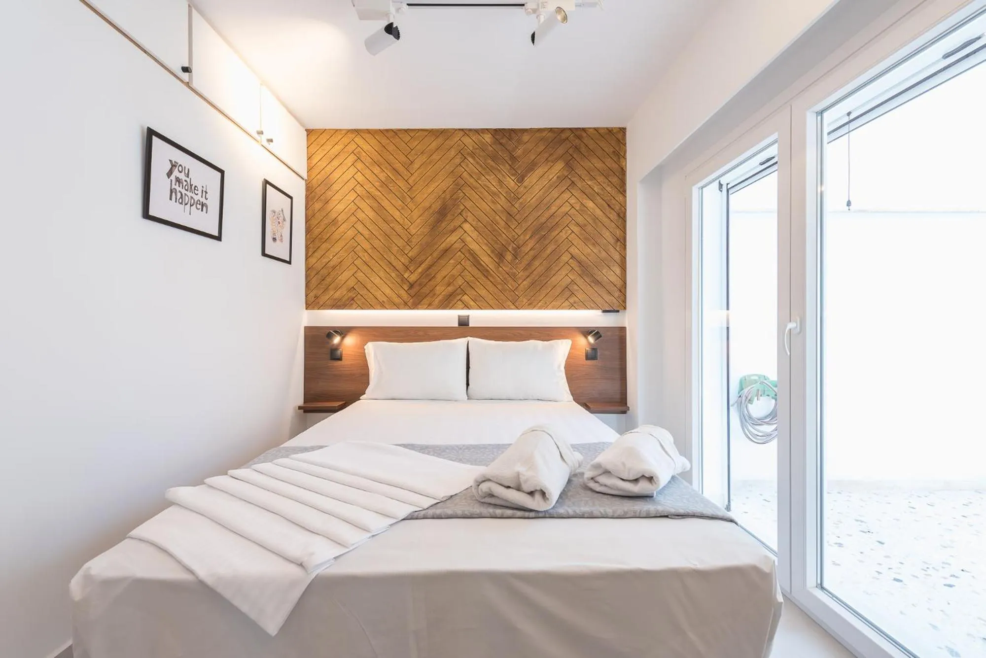 Bedroom in Phaedon, the Terrace Suite Near Acropolis By CloudKeys