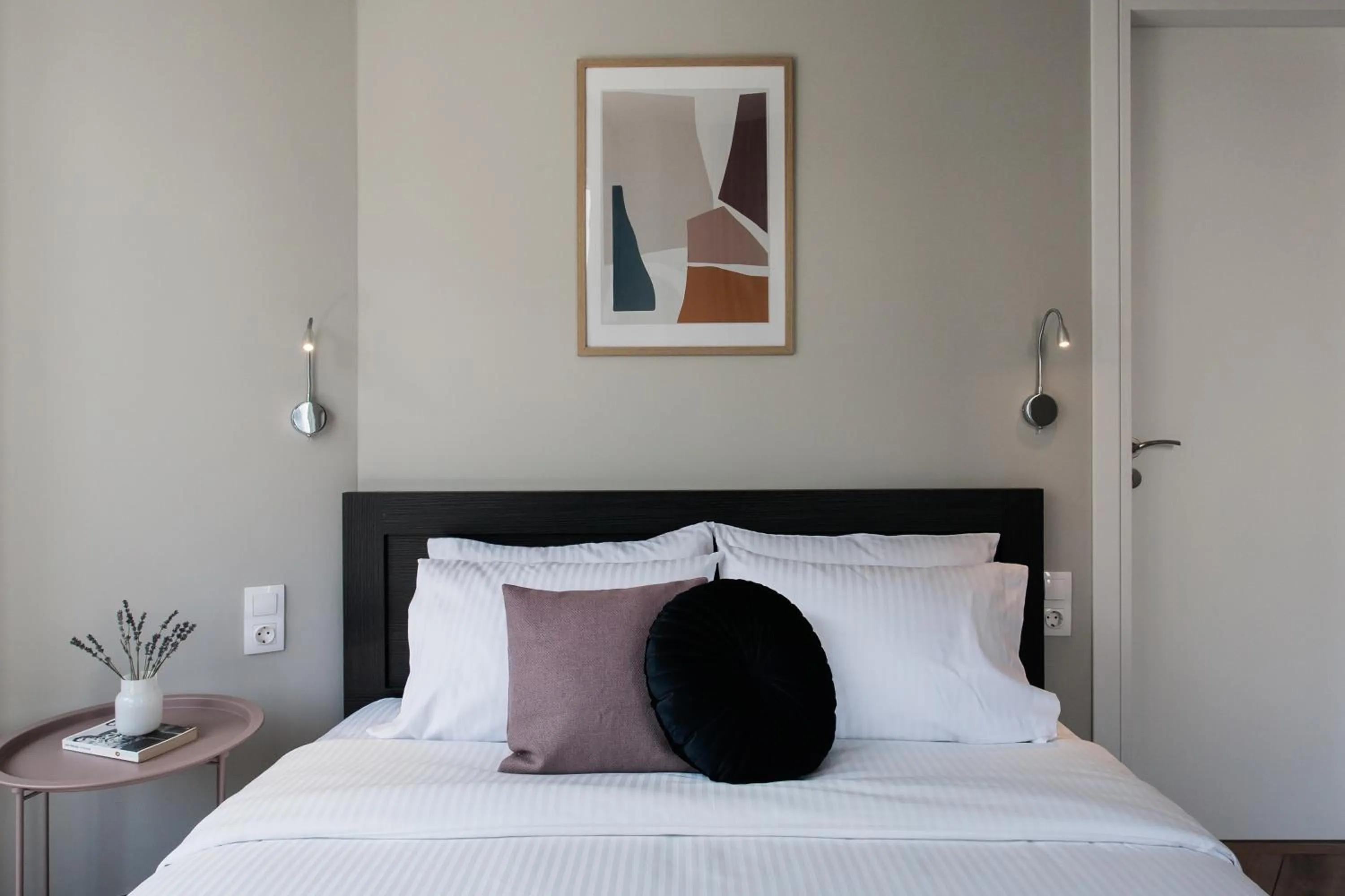 Bedroom, Bed in WYZ Athens Apartments by UPSTREET