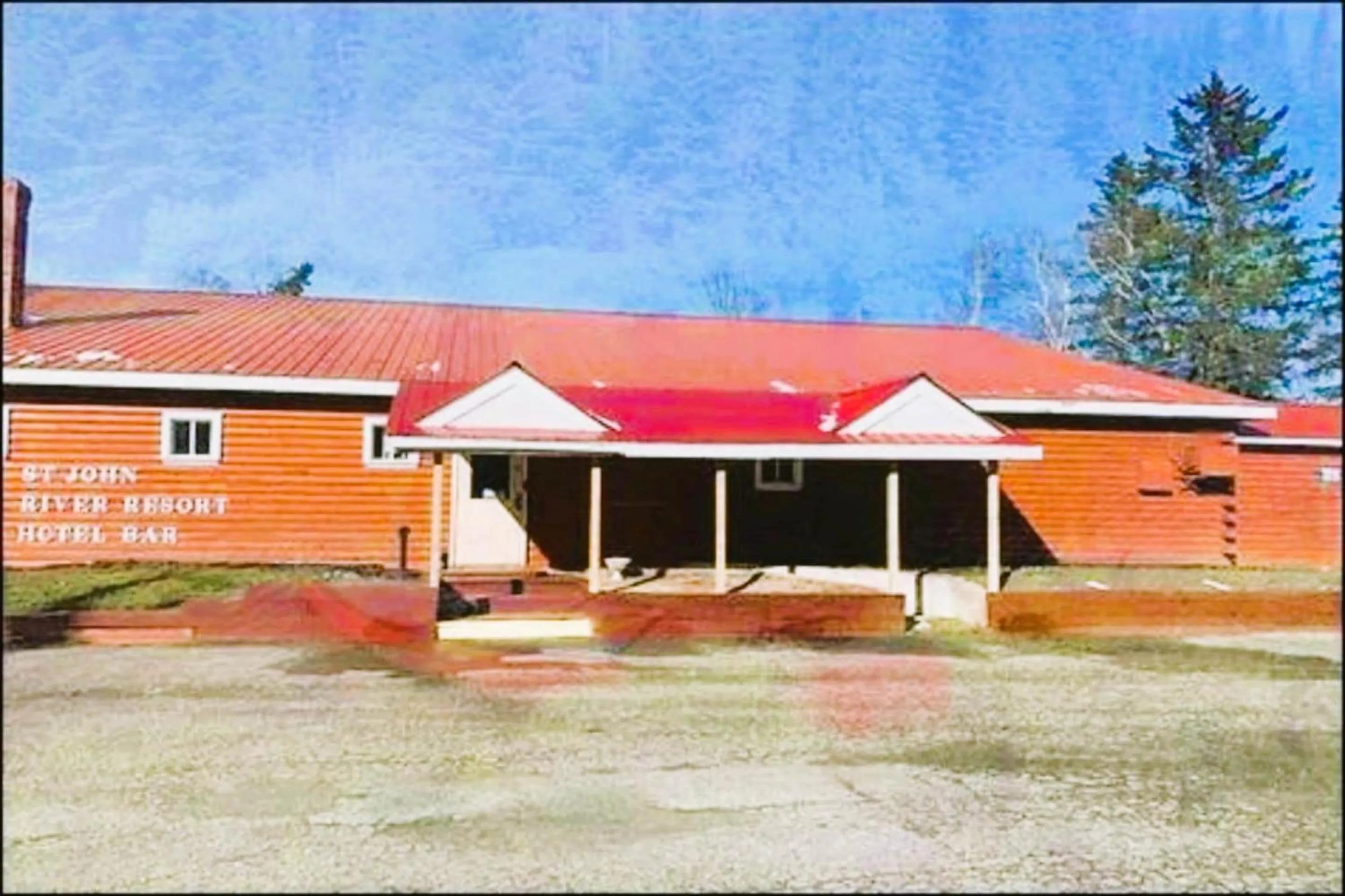 Facade/entrance in Love Hotels St John River by OYO at Fort Kent ME