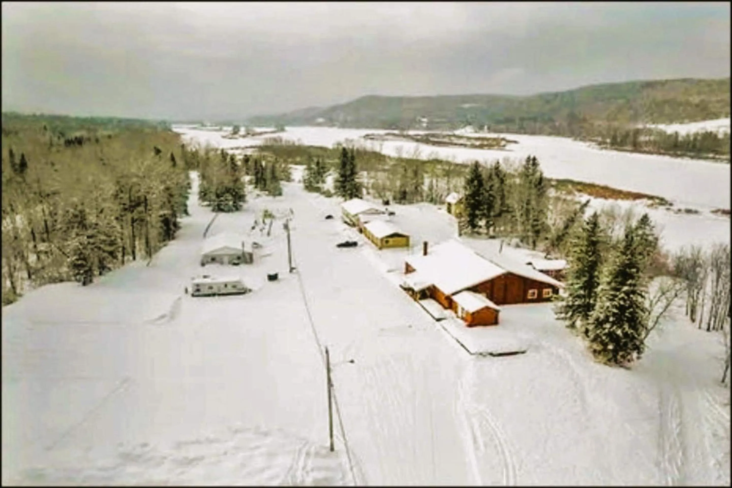 Facade/entrance in Love Hotels St John River by OYO at Fort Kent ME