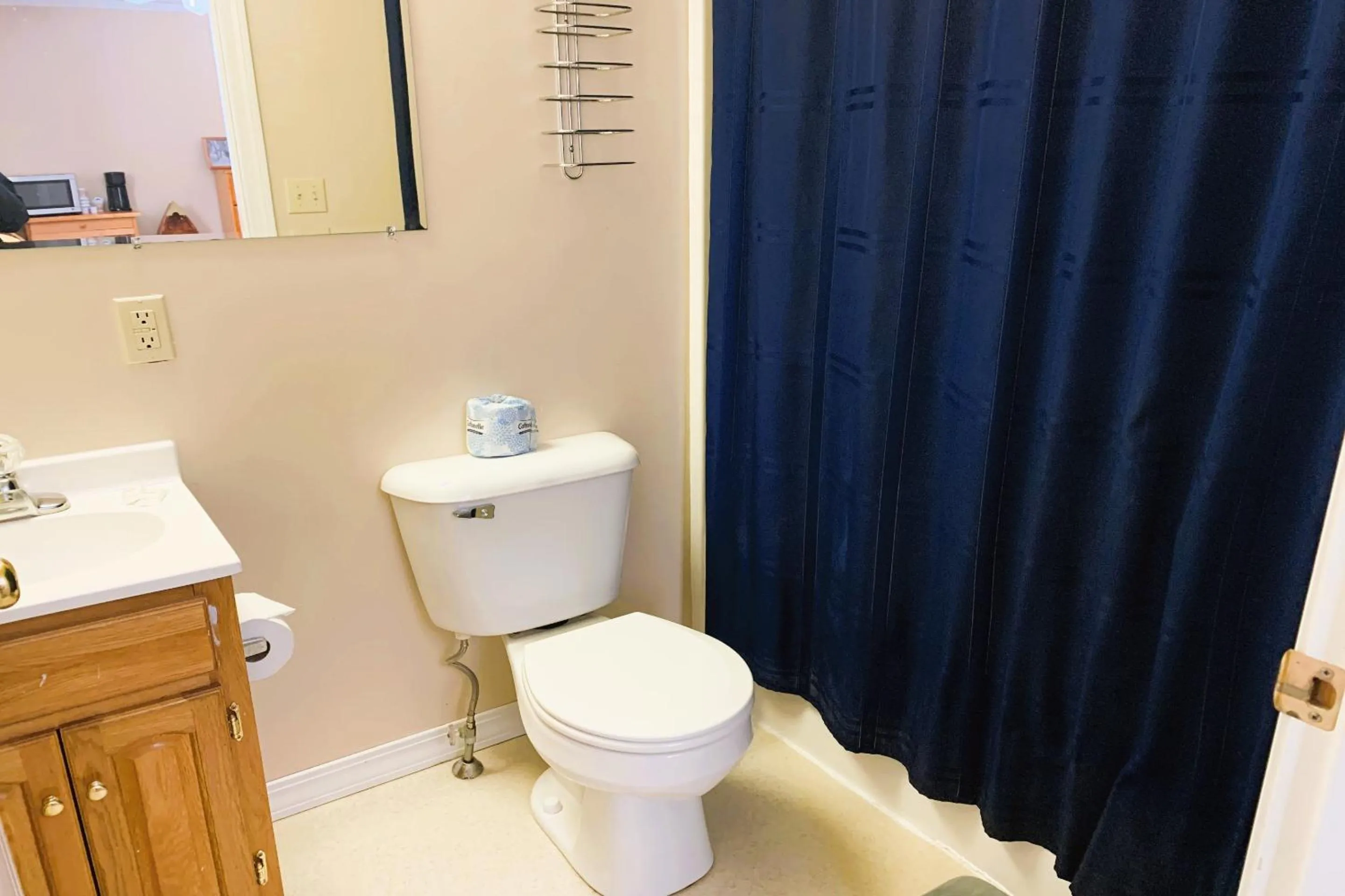 Bathroom in Love Hotels St John River by OYO at Fort Kent ME