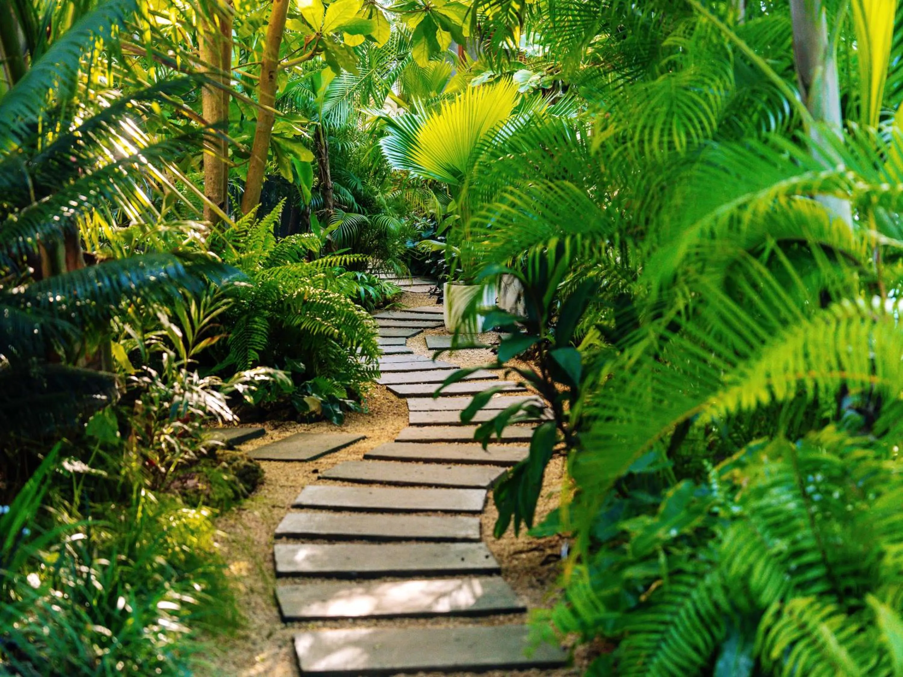 Garden in Gaia Villas