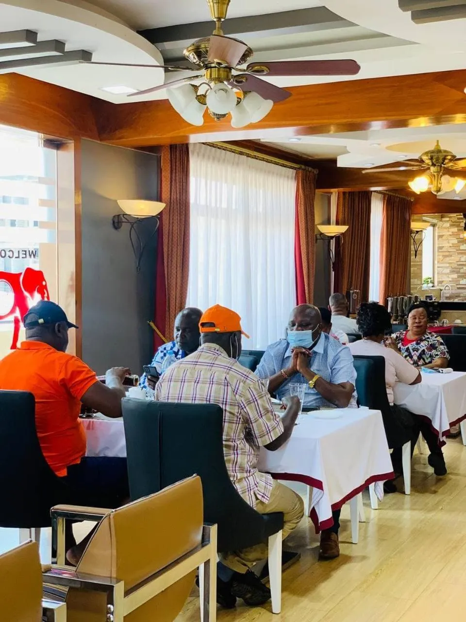 Restaurant/places to eat in LEYSHOF HOTEL