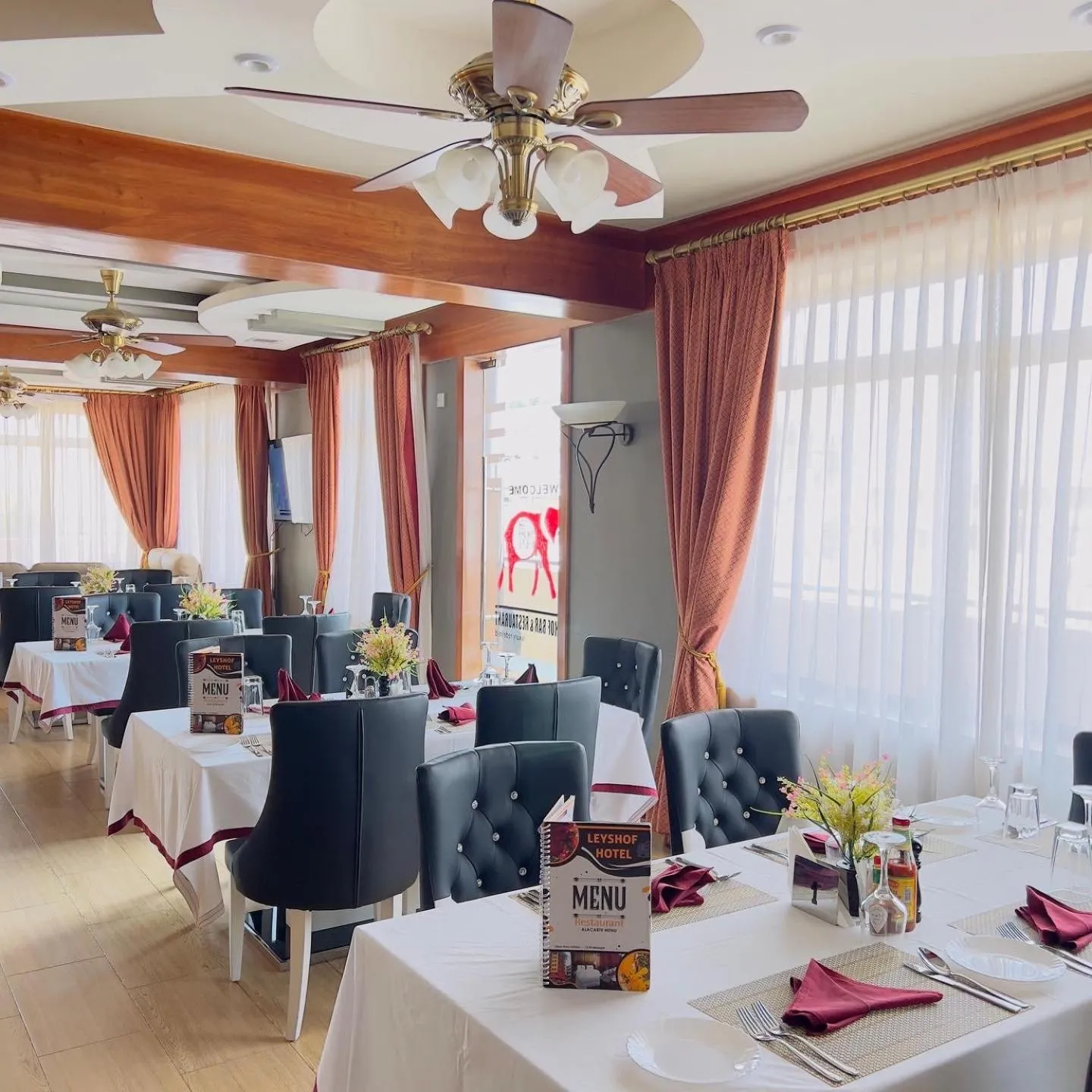 Restaurant/places to eat in LEYSHOF HOTEL