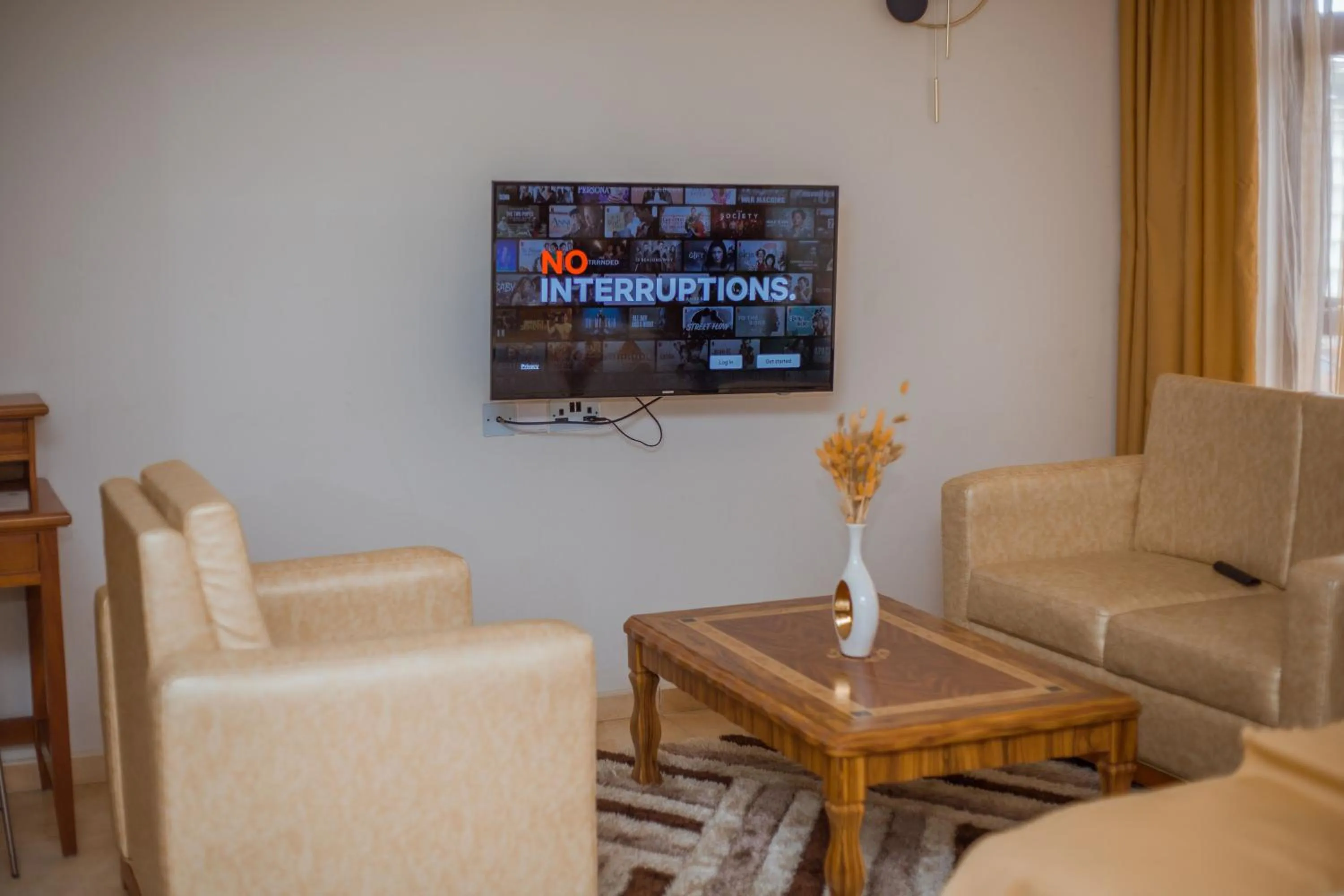 Seating area in LEYSHOF HOTEL