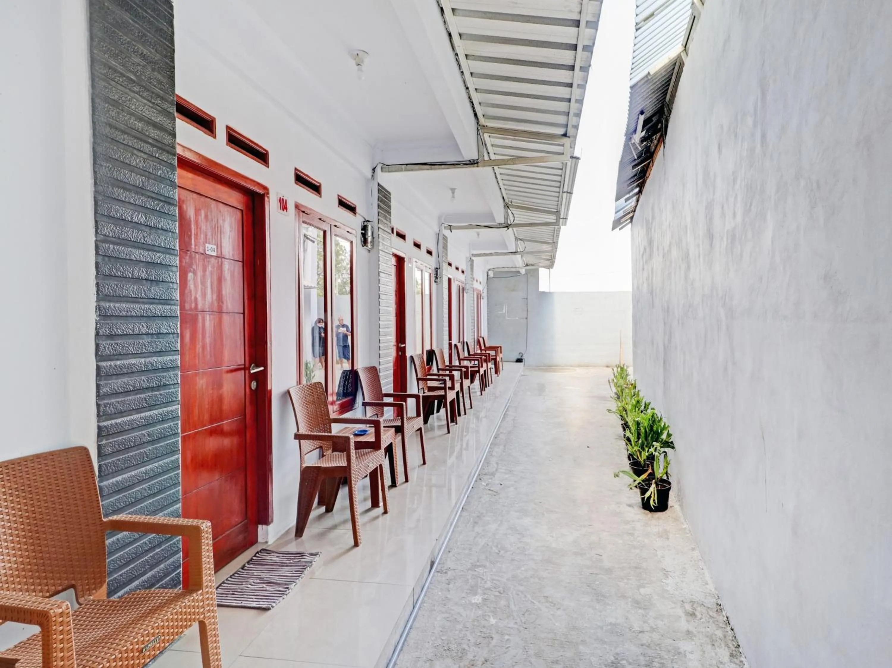 Floor plan in OYO Life 90570 Heboh Guest House Syariah