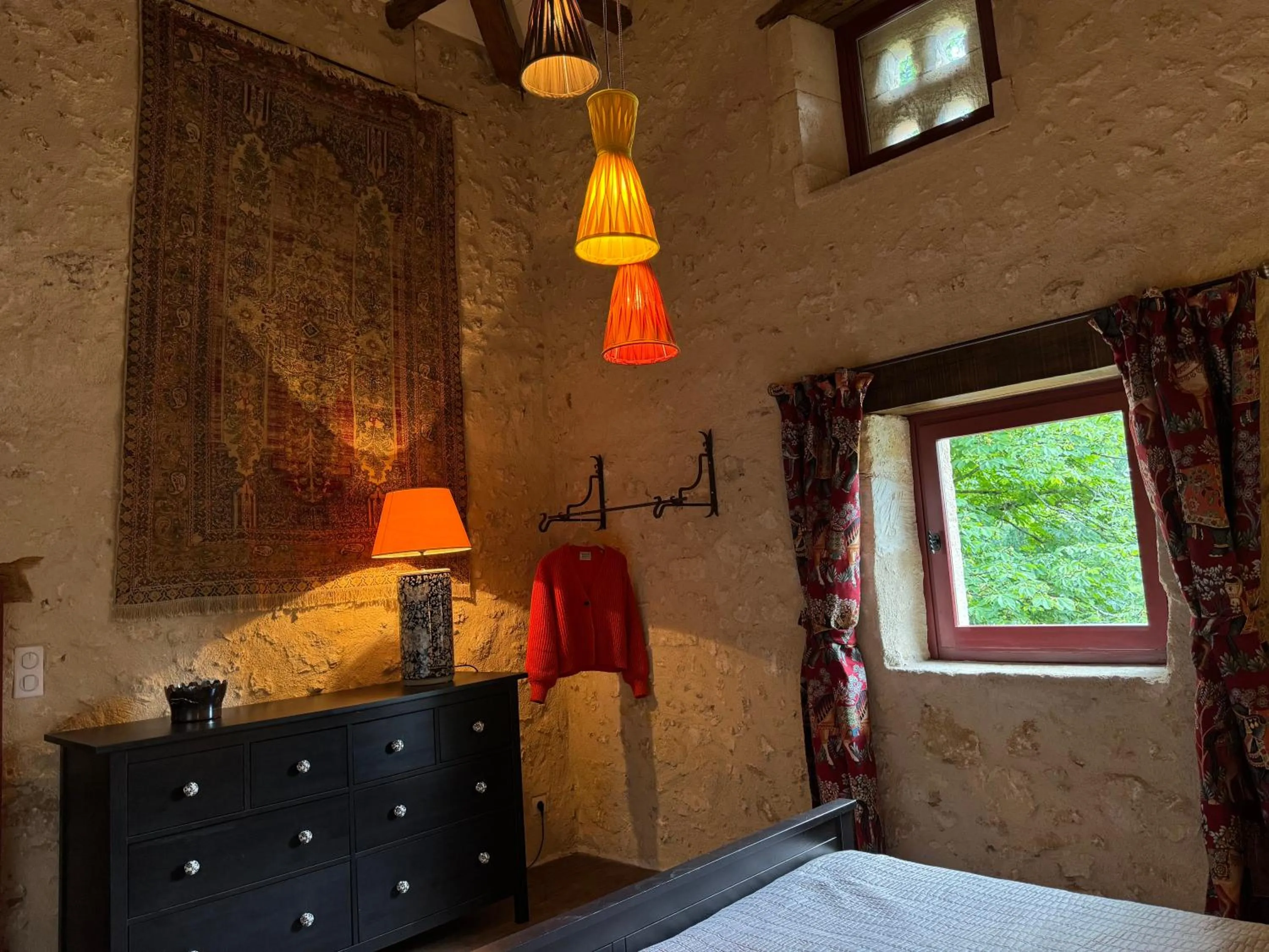 Bed in Chateau La Rochette