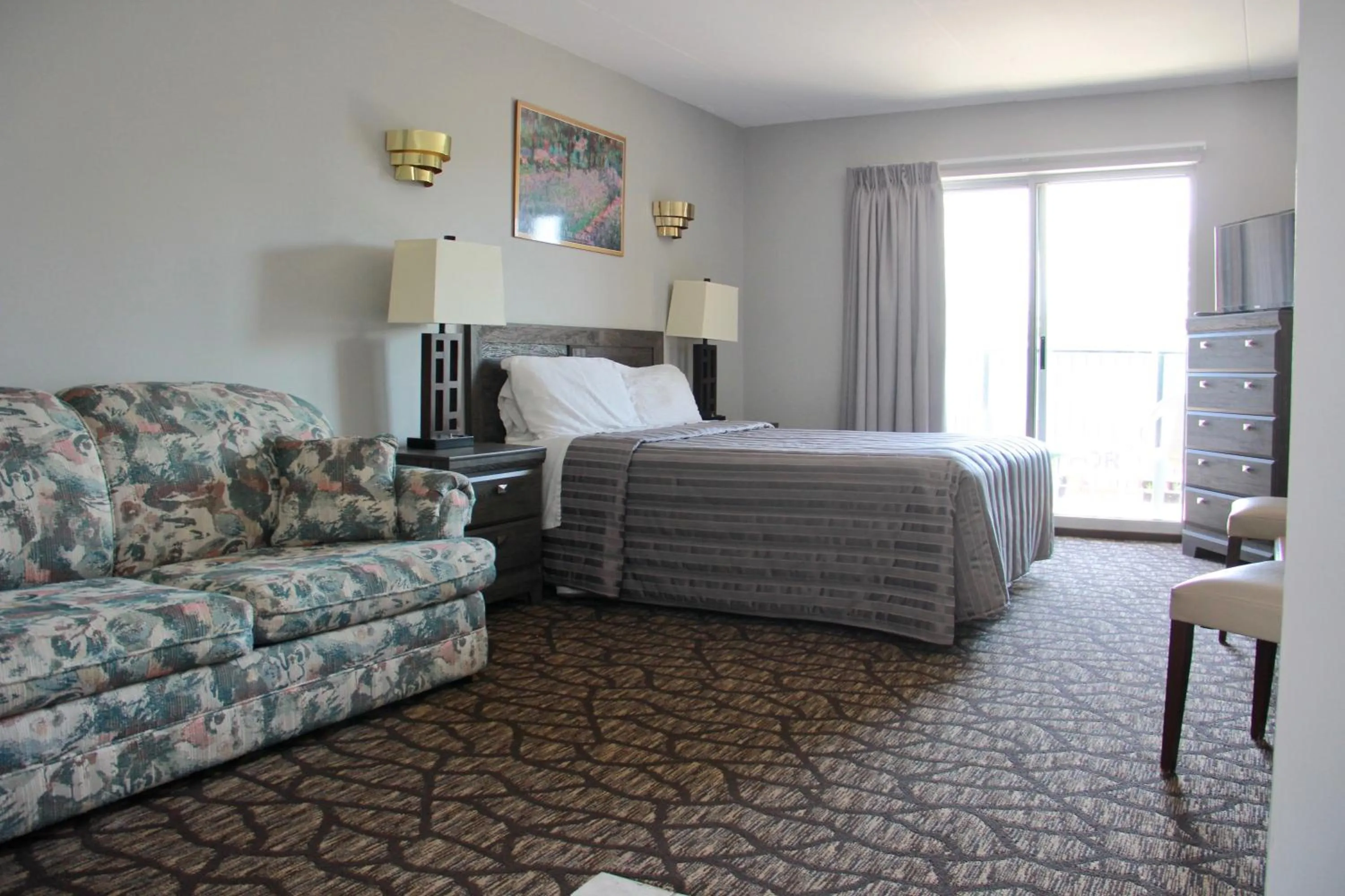 Bed in Victoria Motor Inn