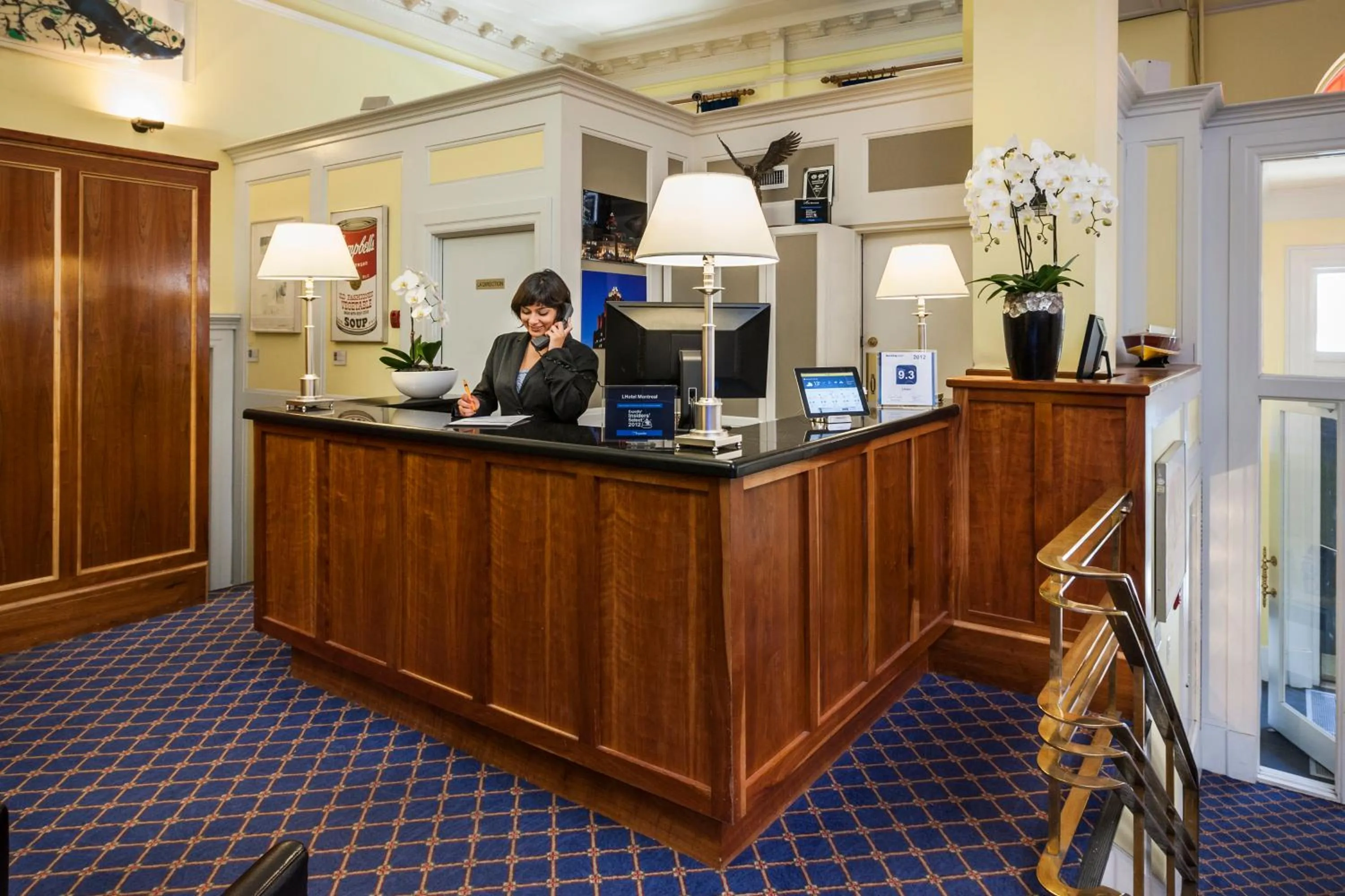 Lobby or reception in LHotel