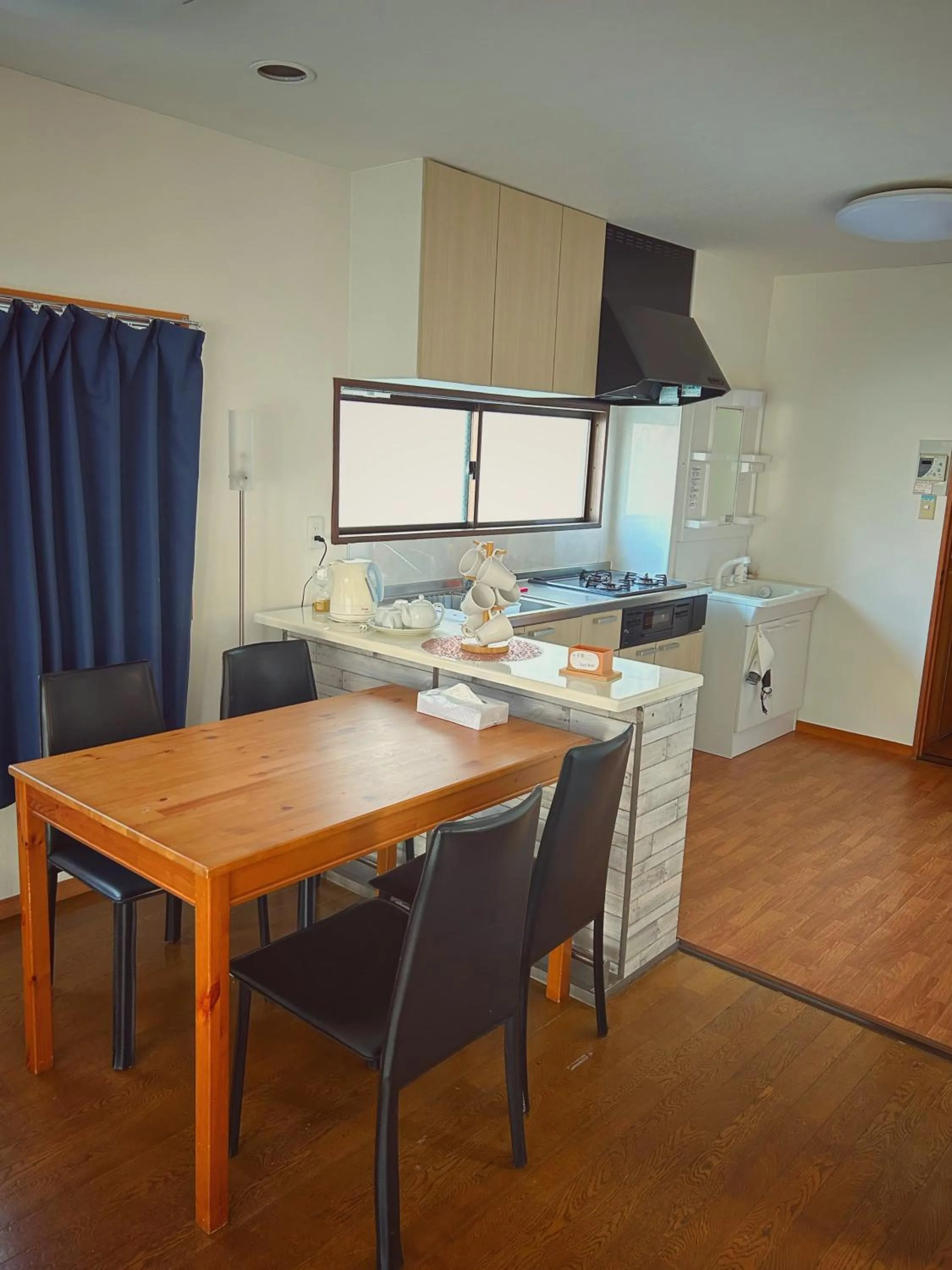 Kitchen or kitchenette in Uhome Ueno Hotel