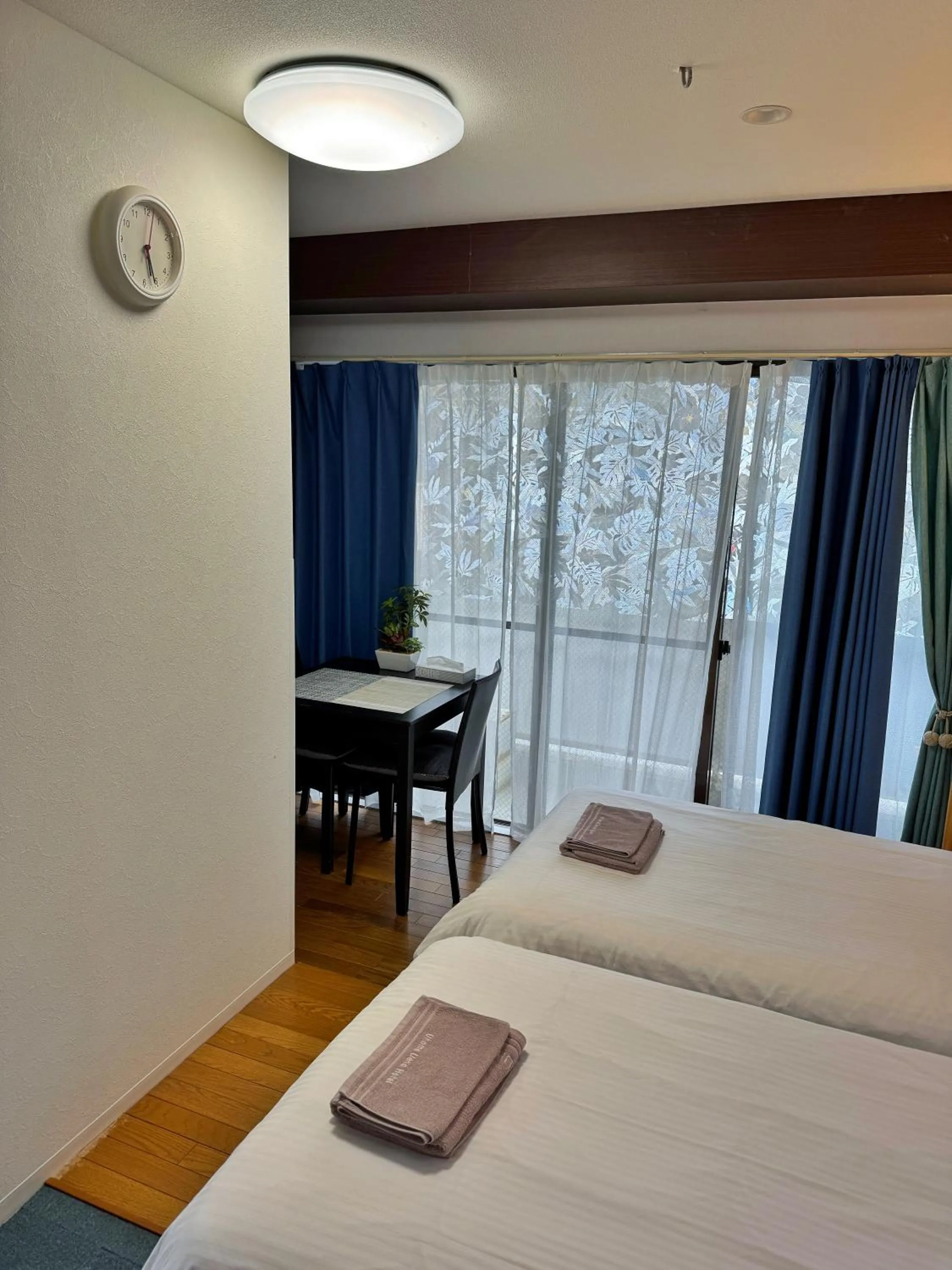 Bed in Uhome Ueno Hotel