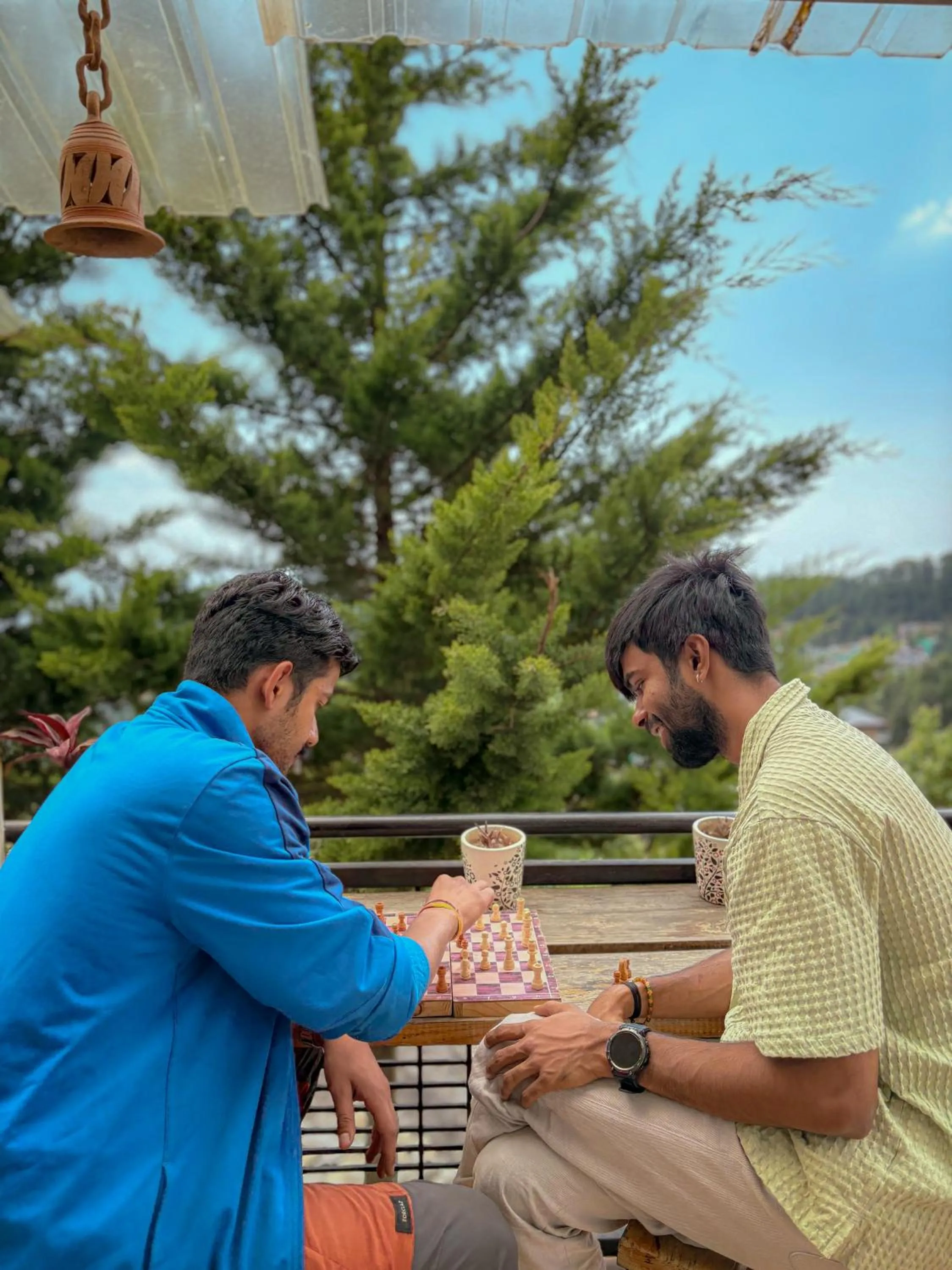 People in Young Monk Hostel Dharamkot