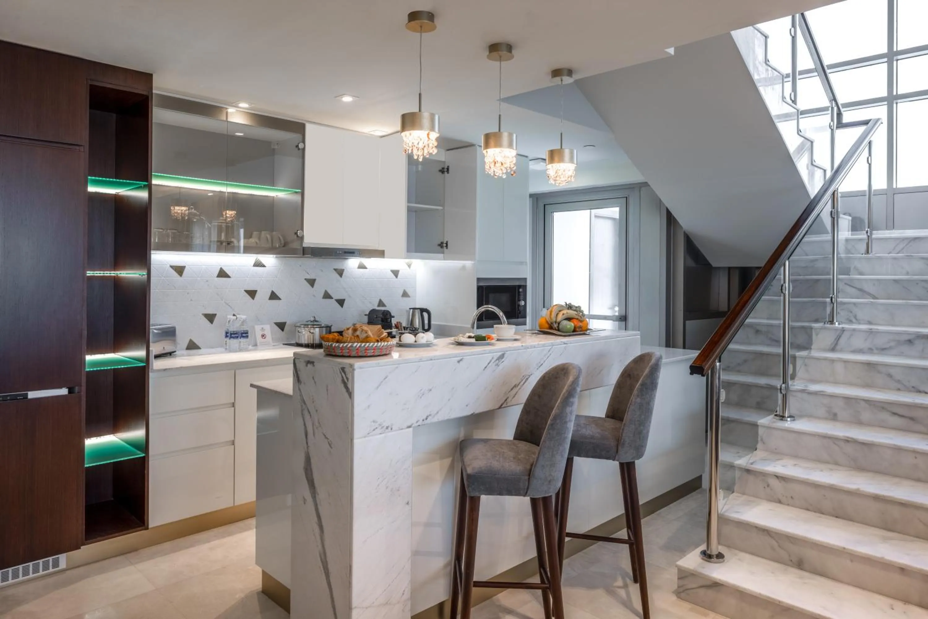 kitchen in Somerset Downtown Al Khobar