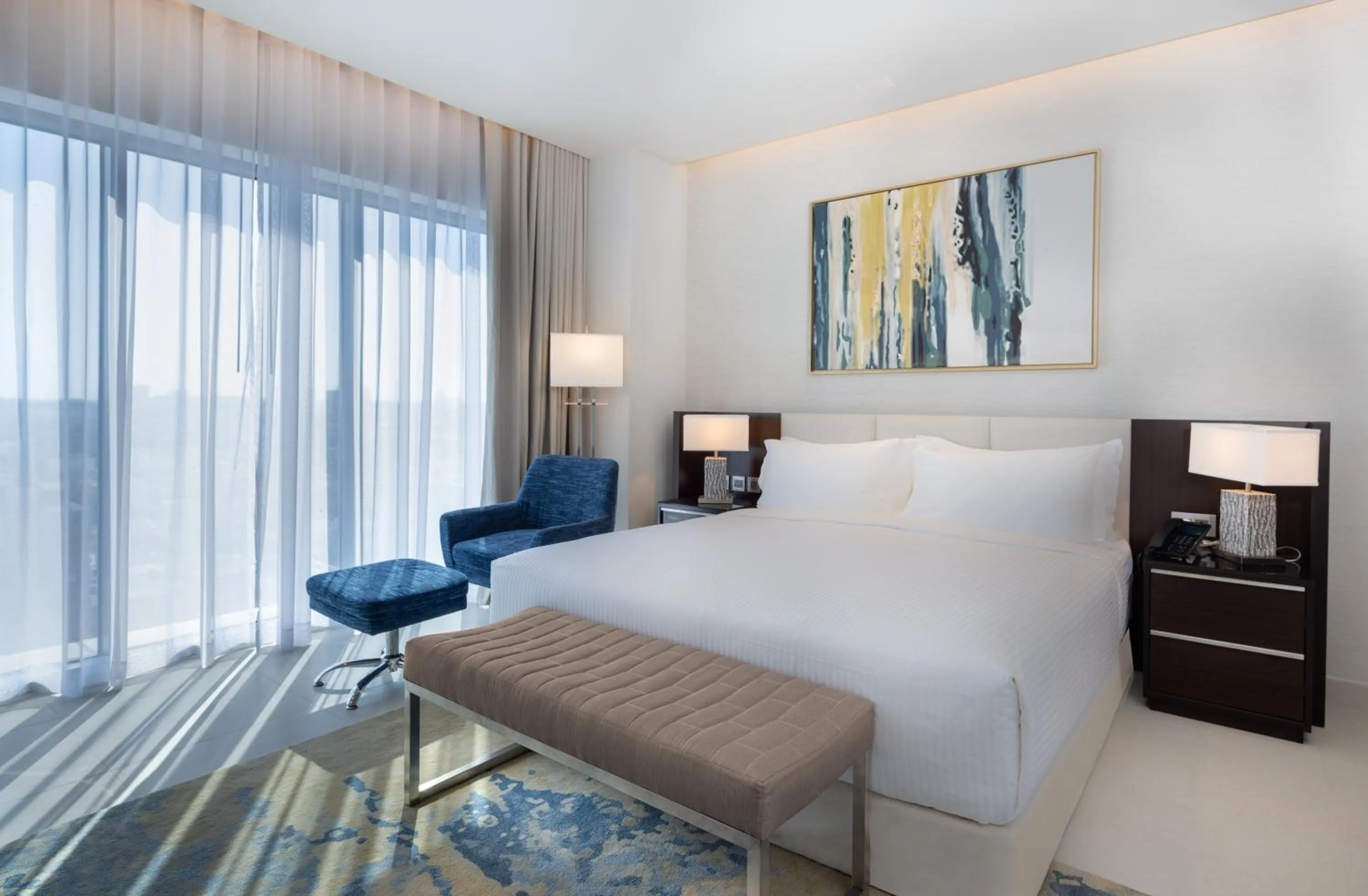 Bedroom, Bed in Somerset Downtown Al Khobar