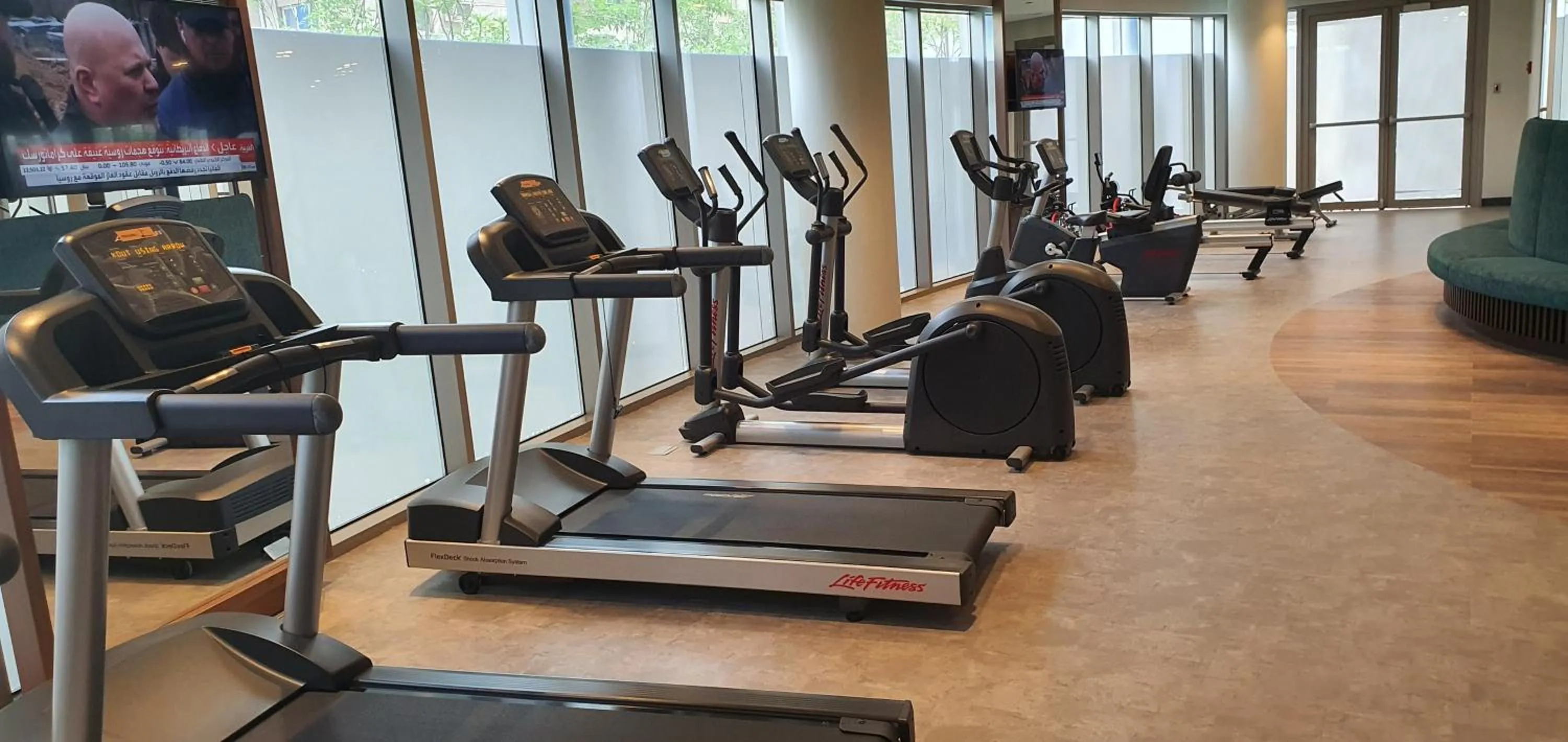 Fitness centre/facilities in Somerset Downtown Al Khobar