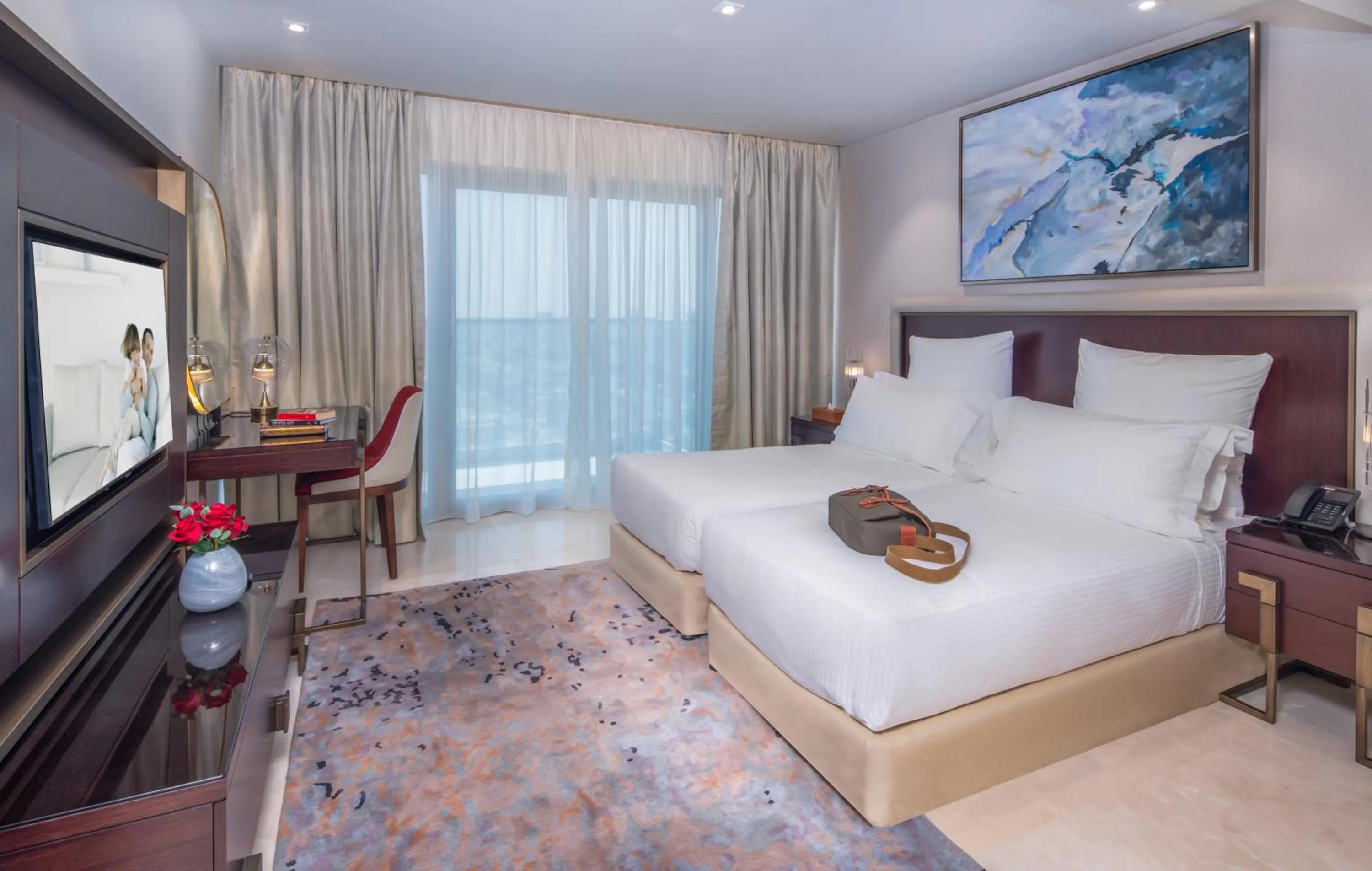 Bedroom, Bed in Somerset Downtown Al Khobar