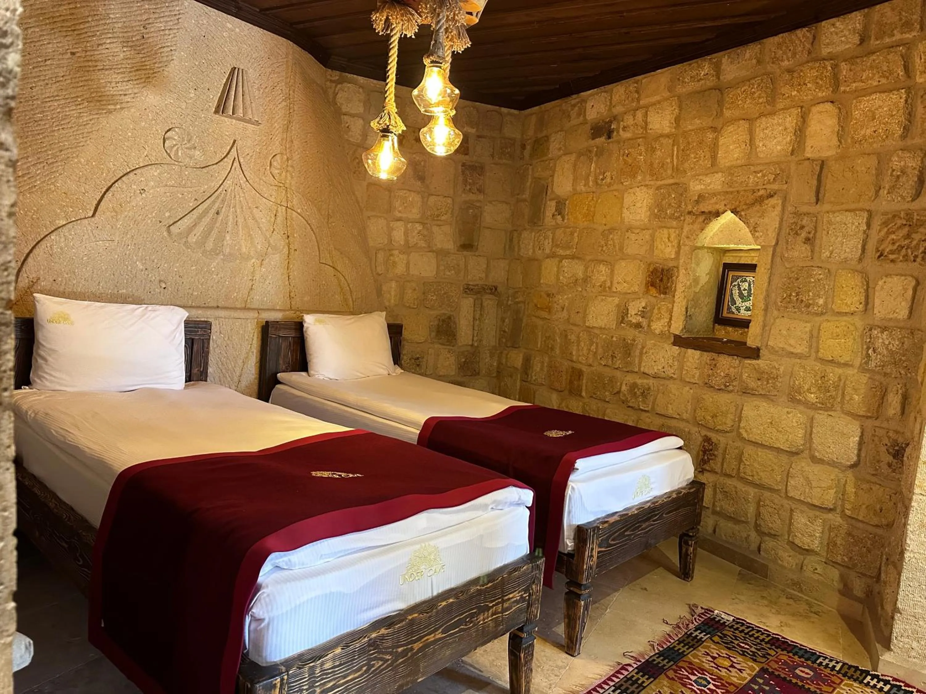 Bed in Under Cave Cappadocia