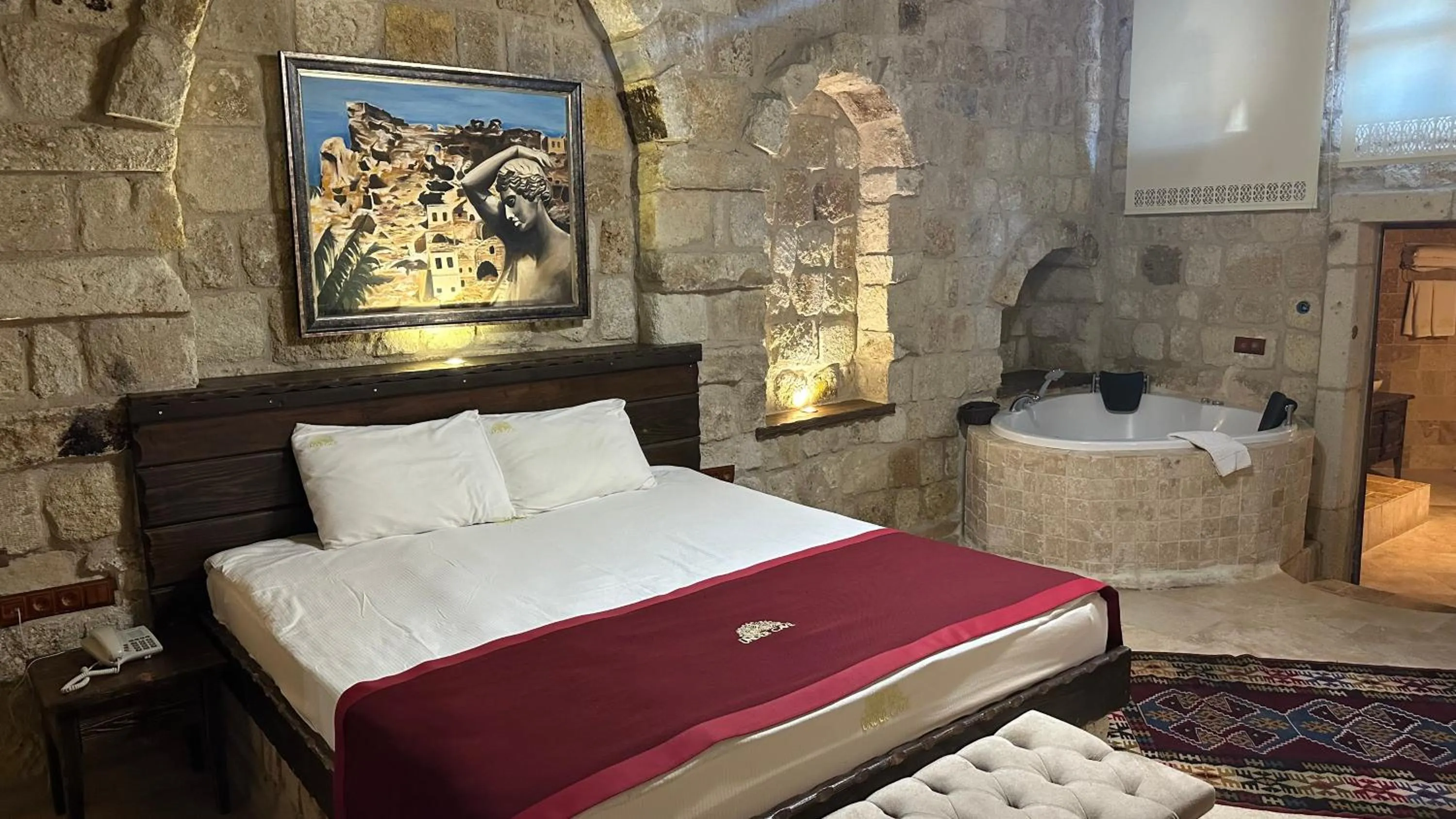 Bed in Under Cave Cappadocia