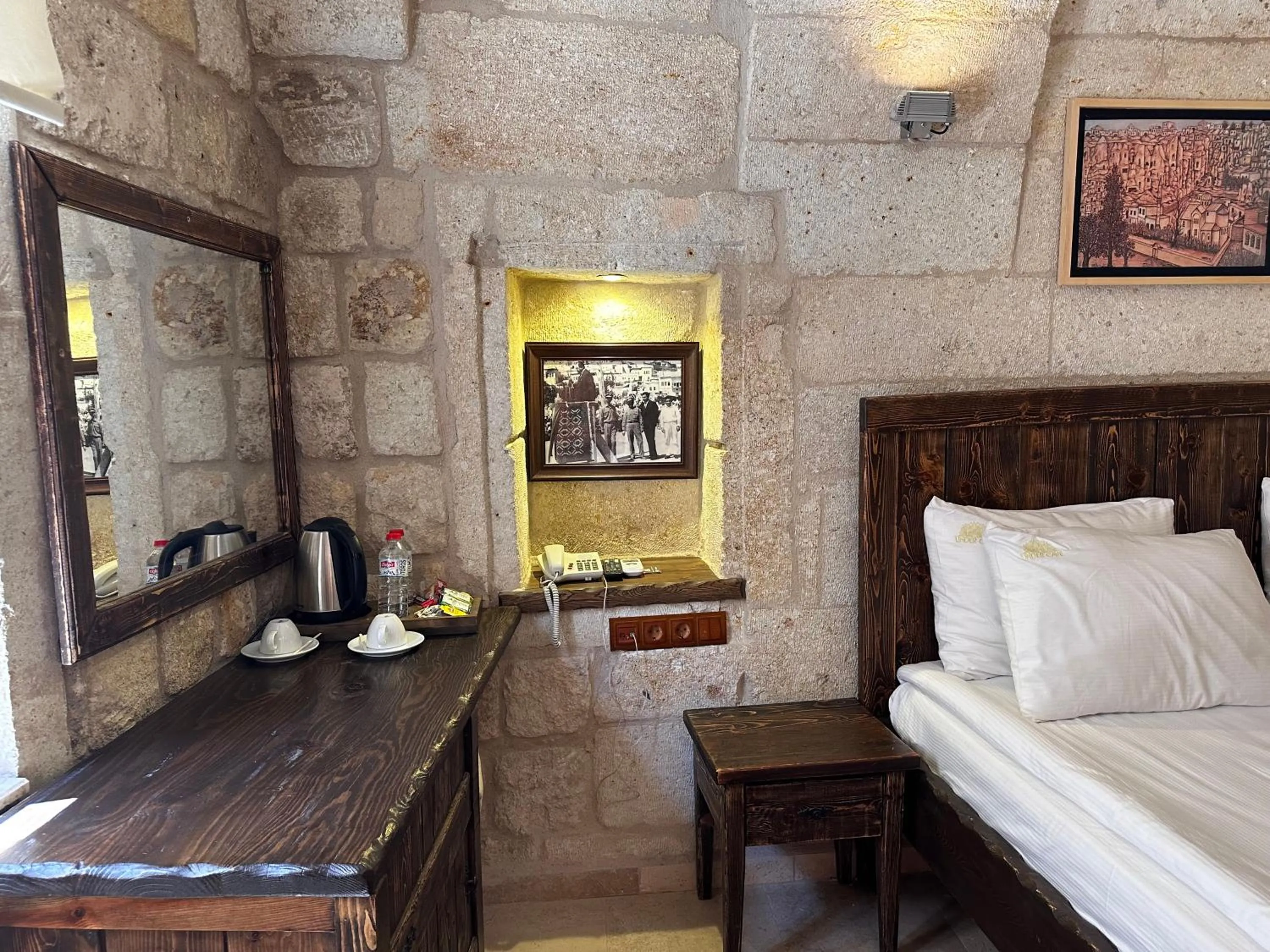 Bed in Under Cave Cappadocia