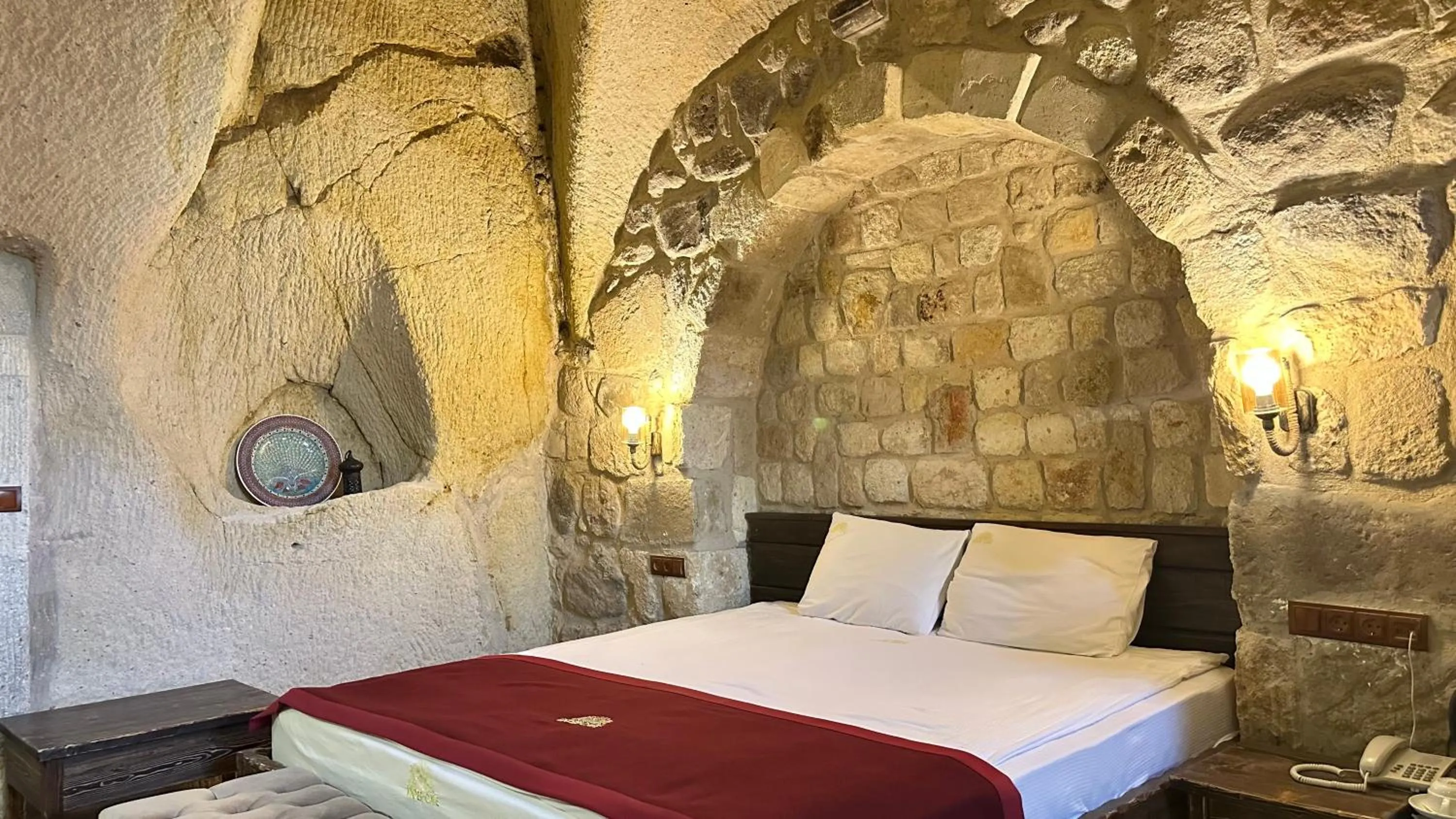 Bed in Under Cave Cappadocia
