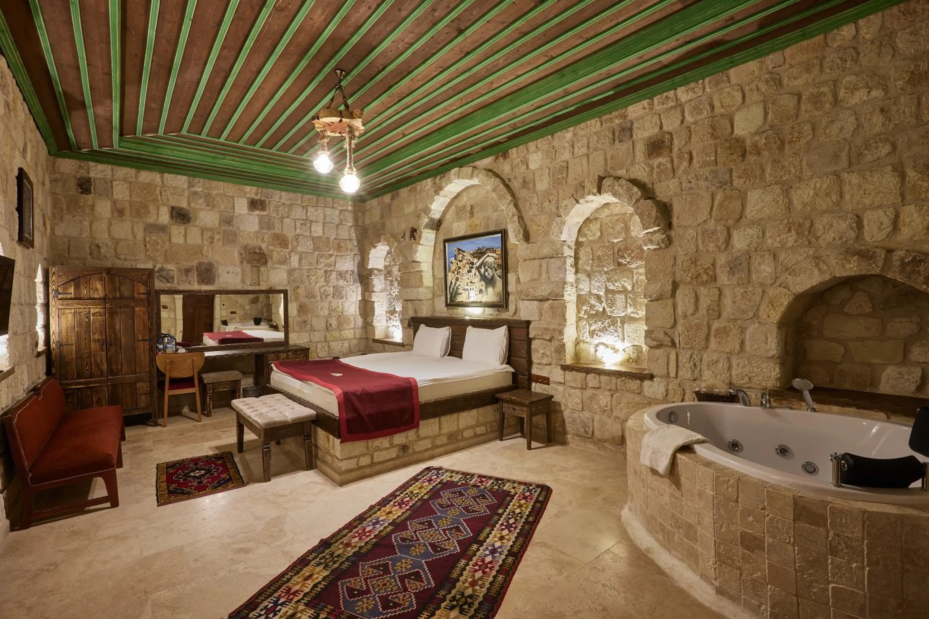 Coffee/tea facilities, Bed in Under Cave Cappadocia