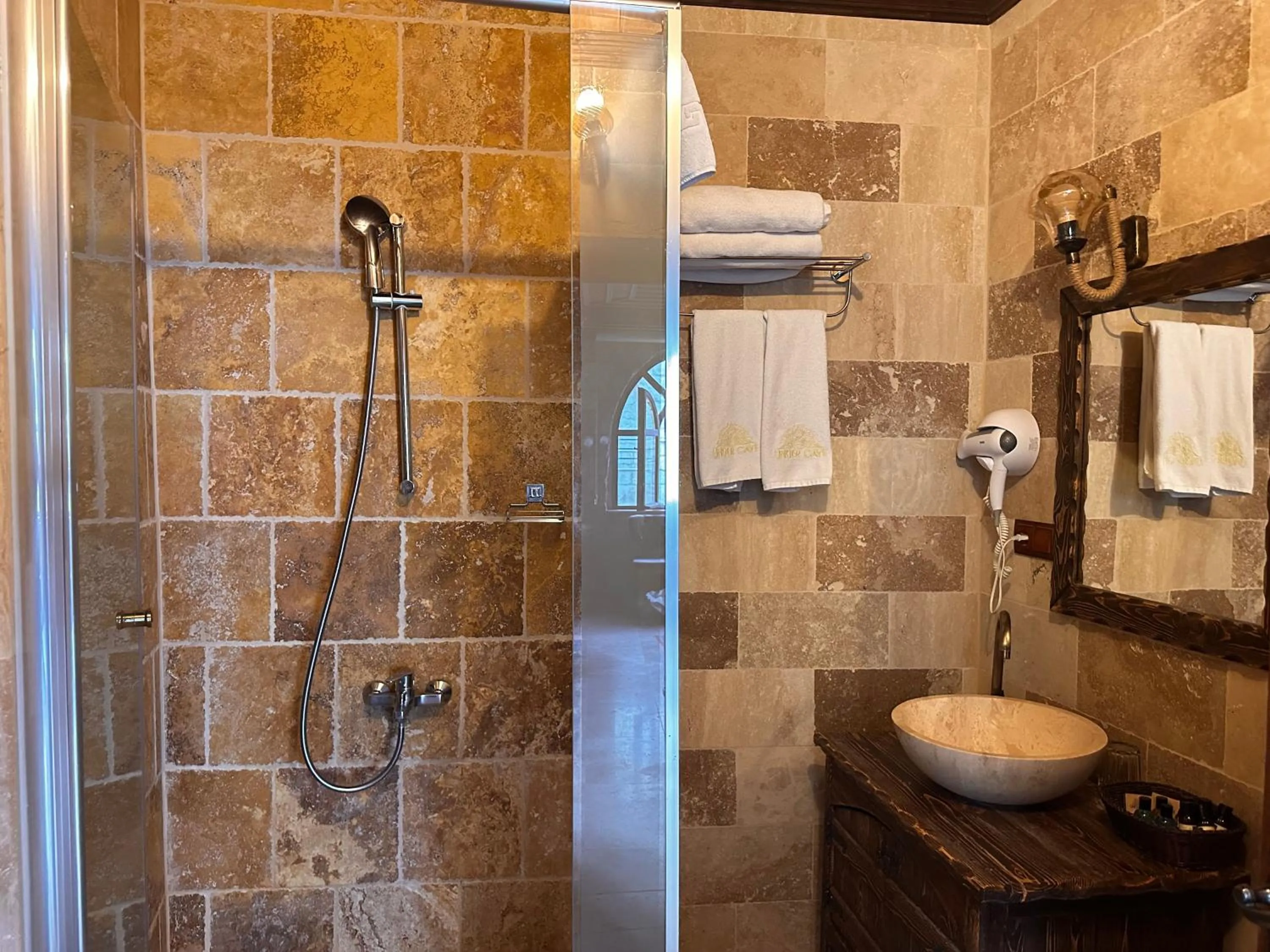 Shower in Under Cave Cappadocia