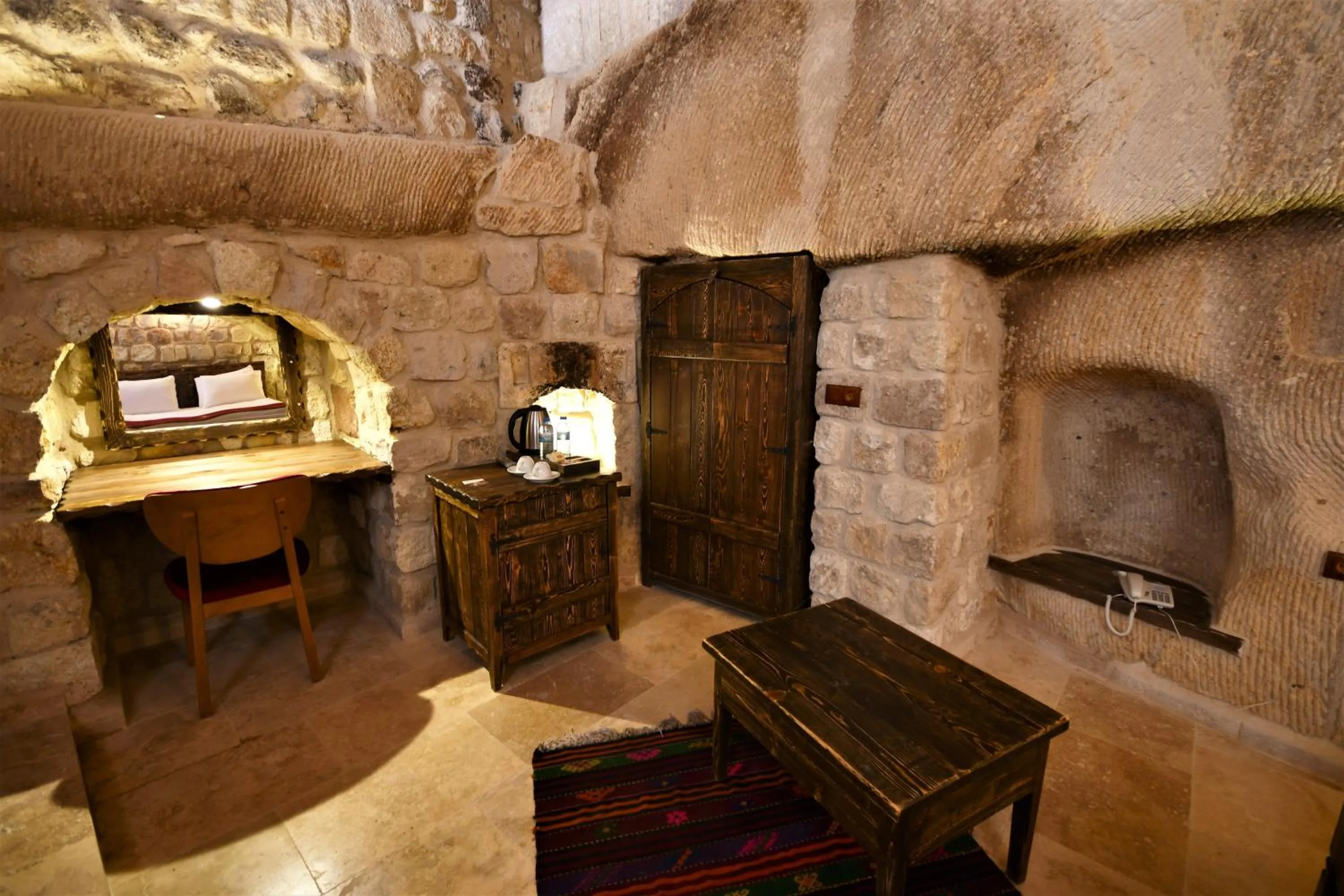 Seating area in Under Cave Cappadocia
