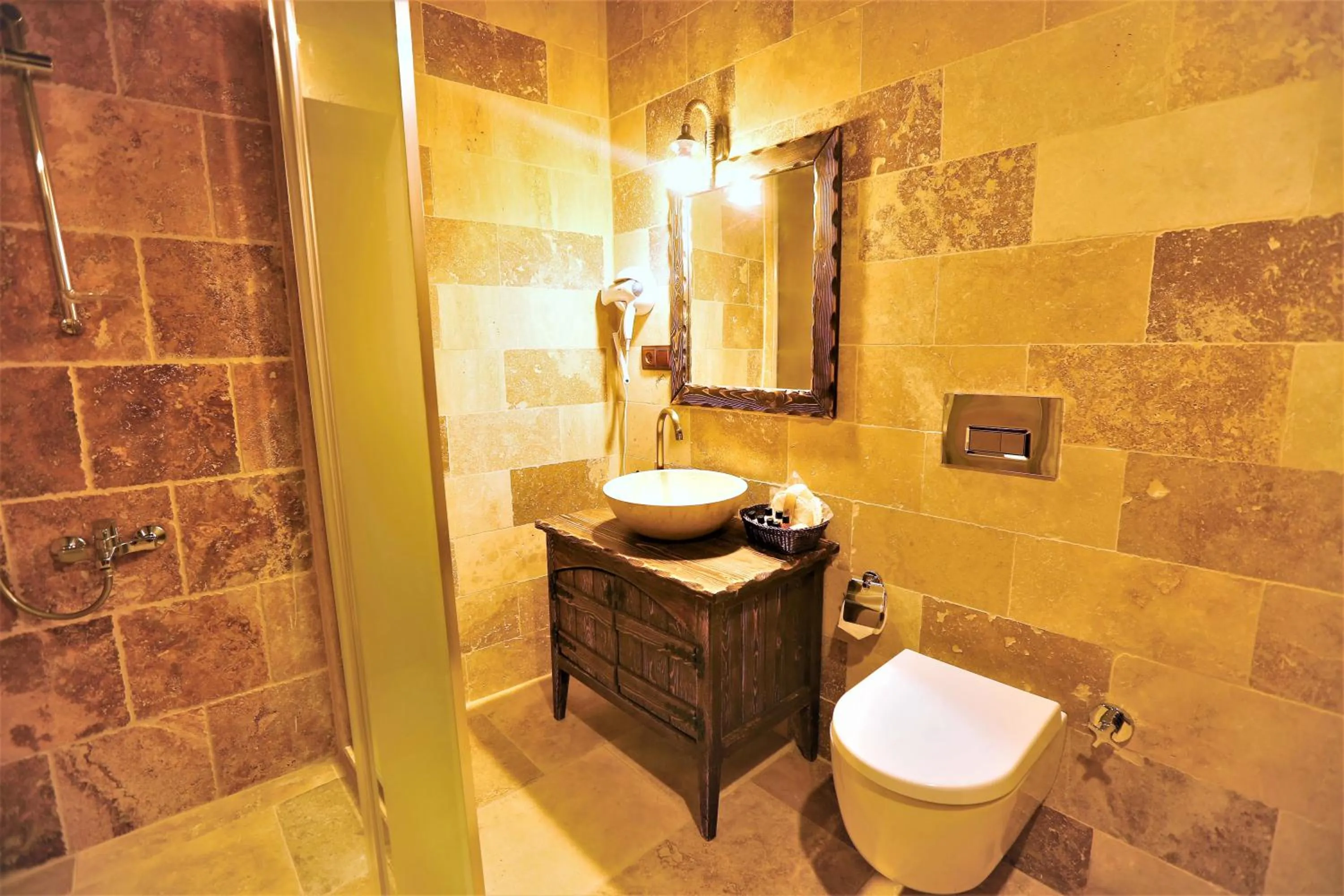 Bathroom in Under Cave Cappadocia