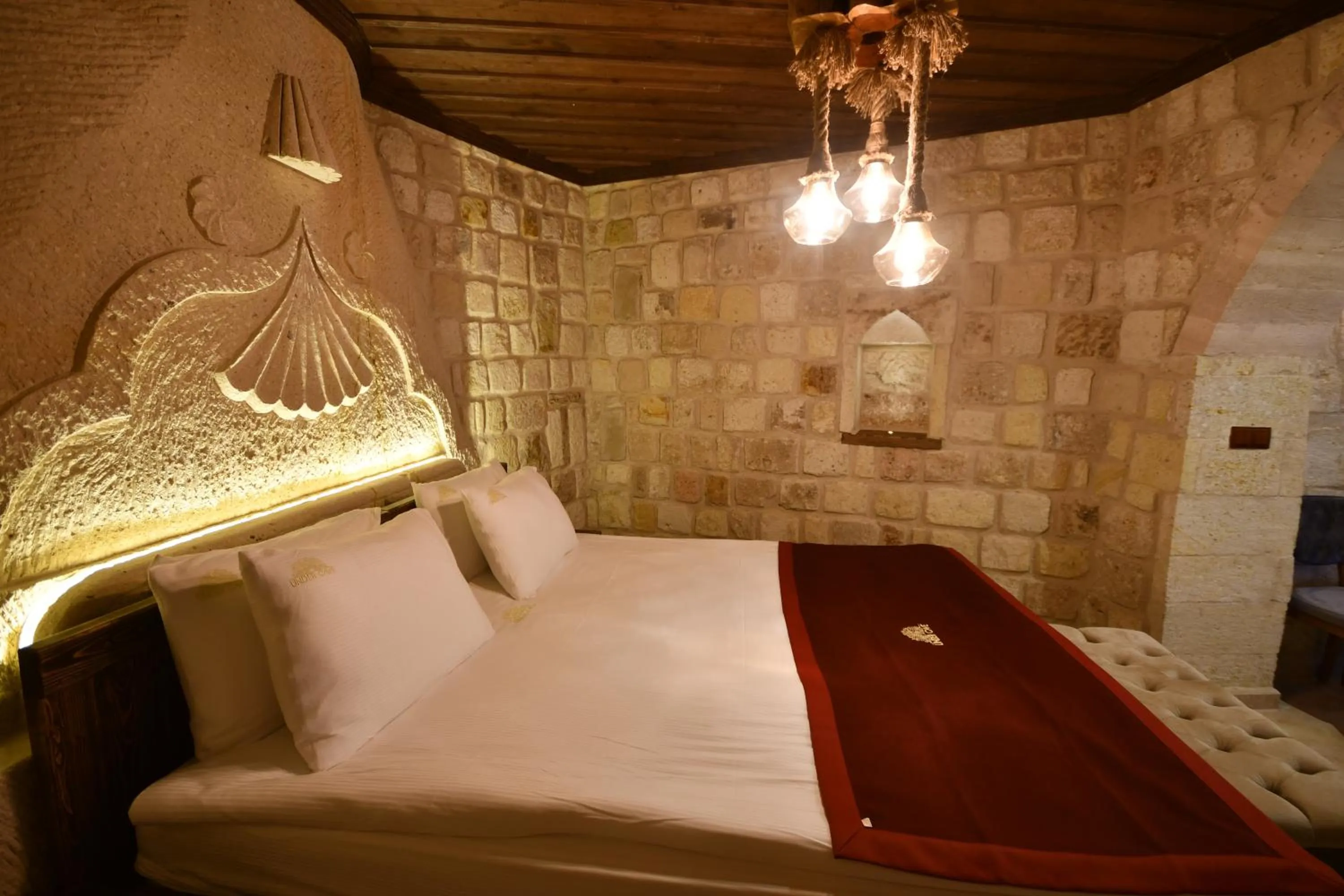 Bed in Under Cave Cappadocia