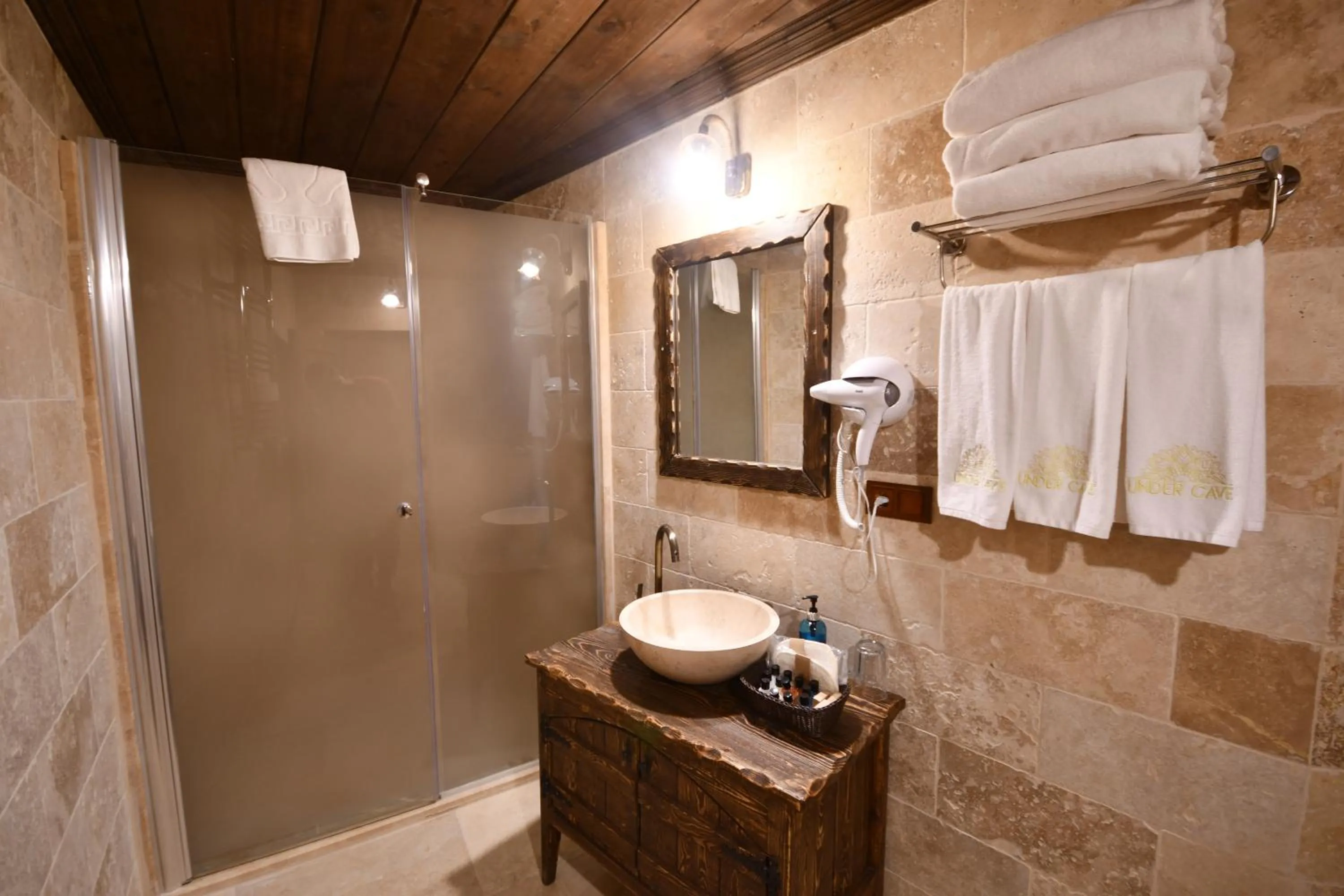 Bathroom in Under Cave Cappadocia