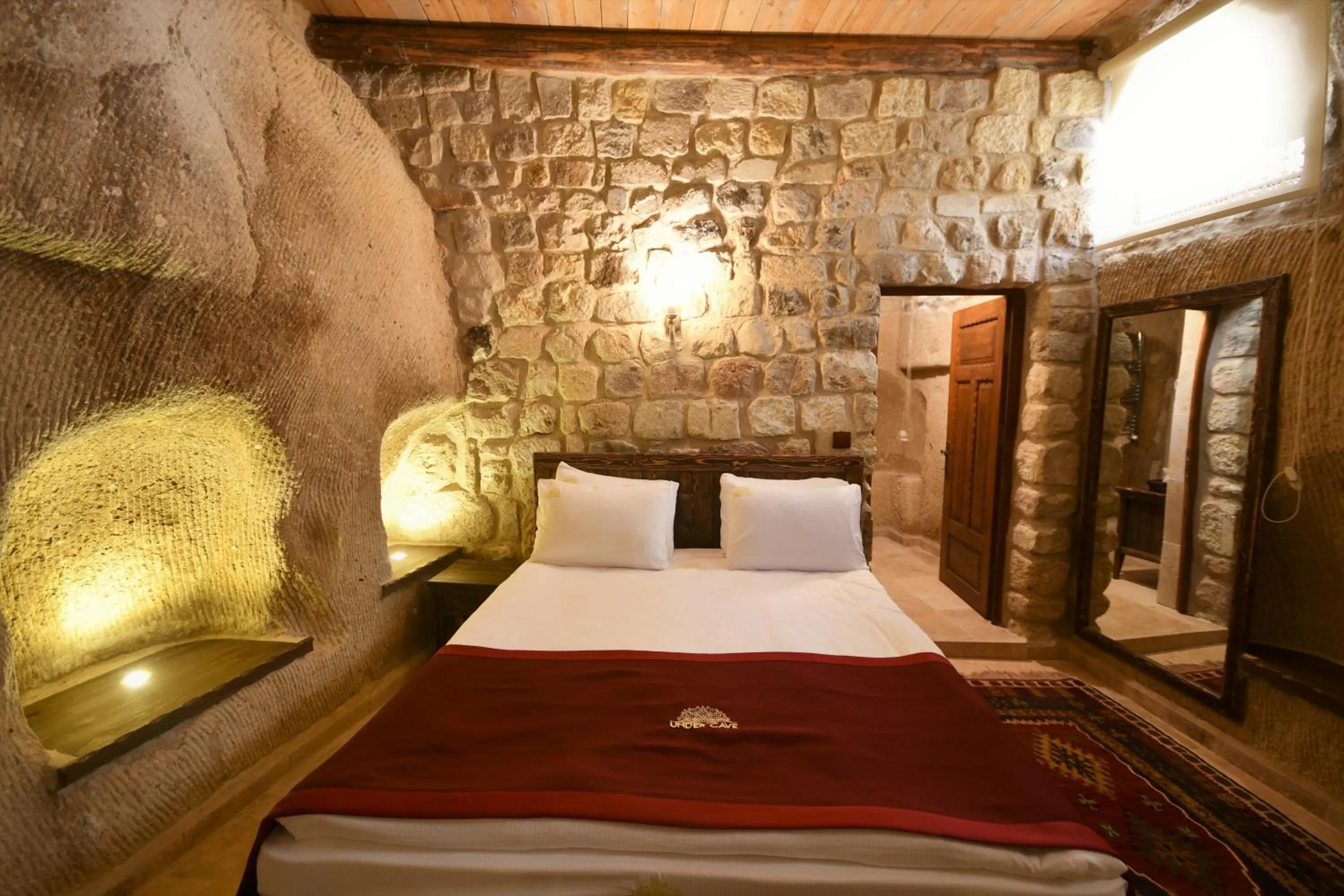 Bed in Under Cave Cappadocia