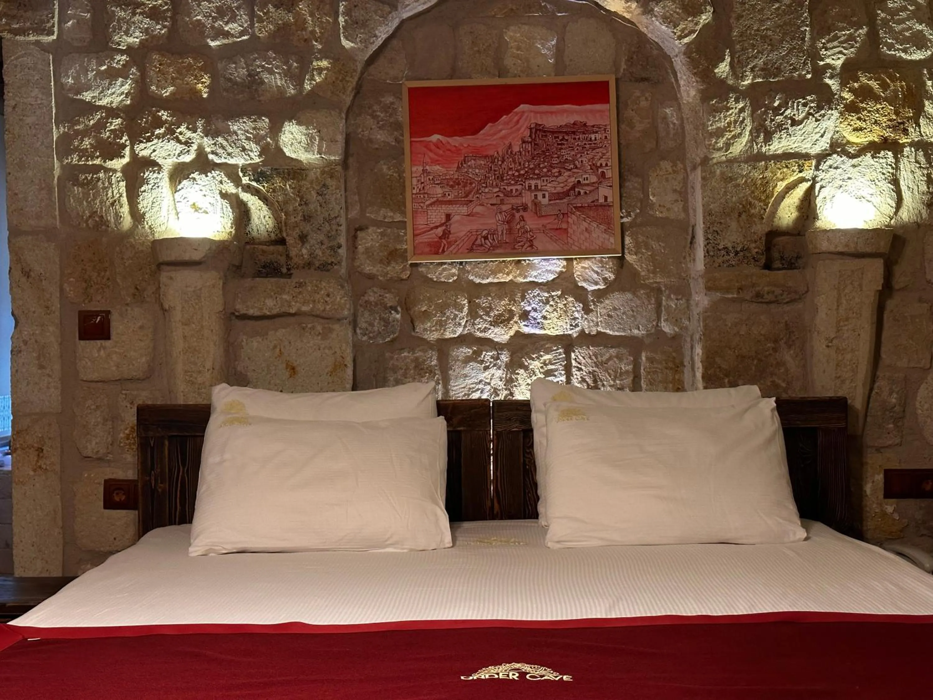 Bed in Under Cave Cappadocia