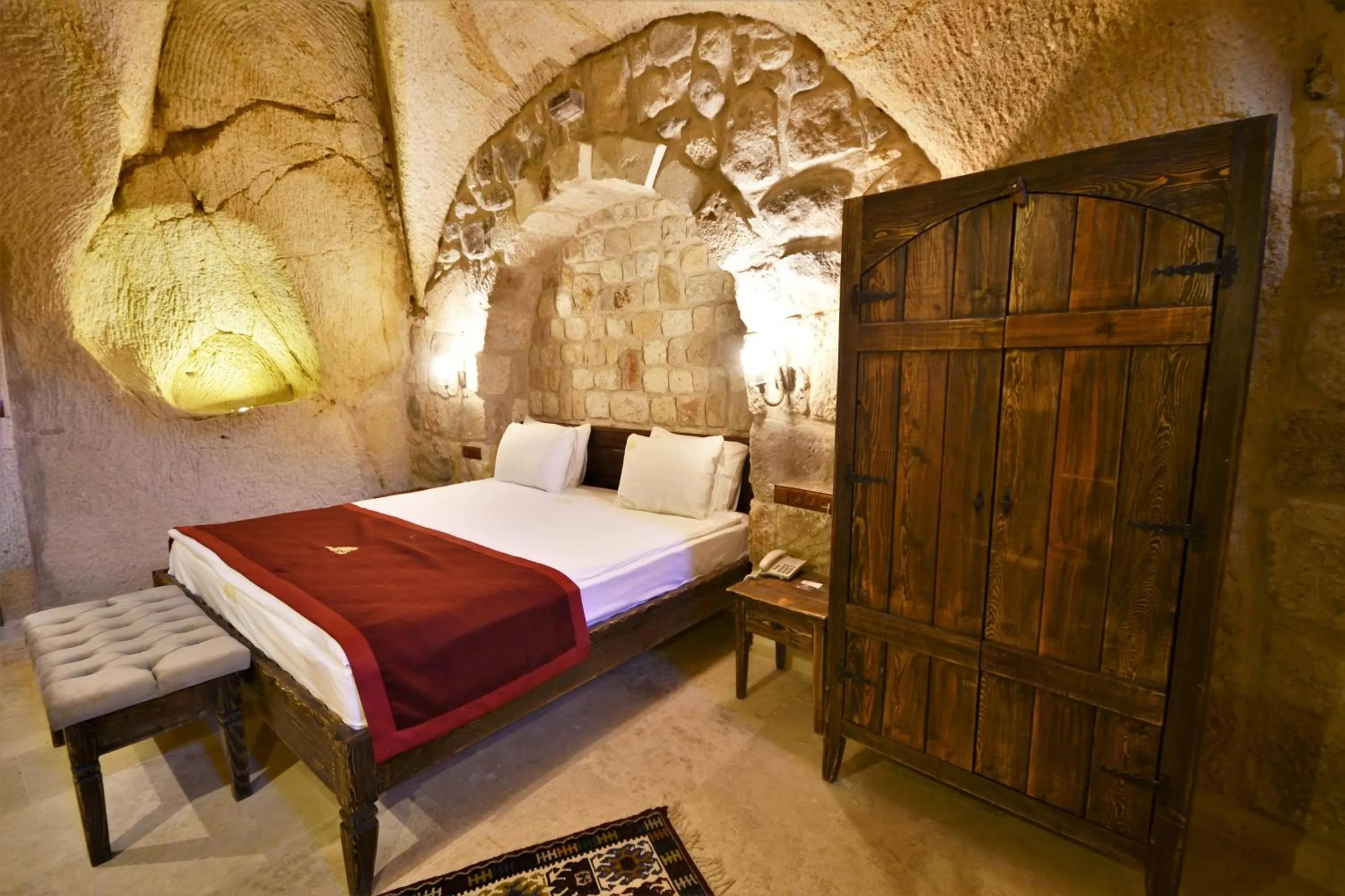 Bed in Under Cave Cappadocia