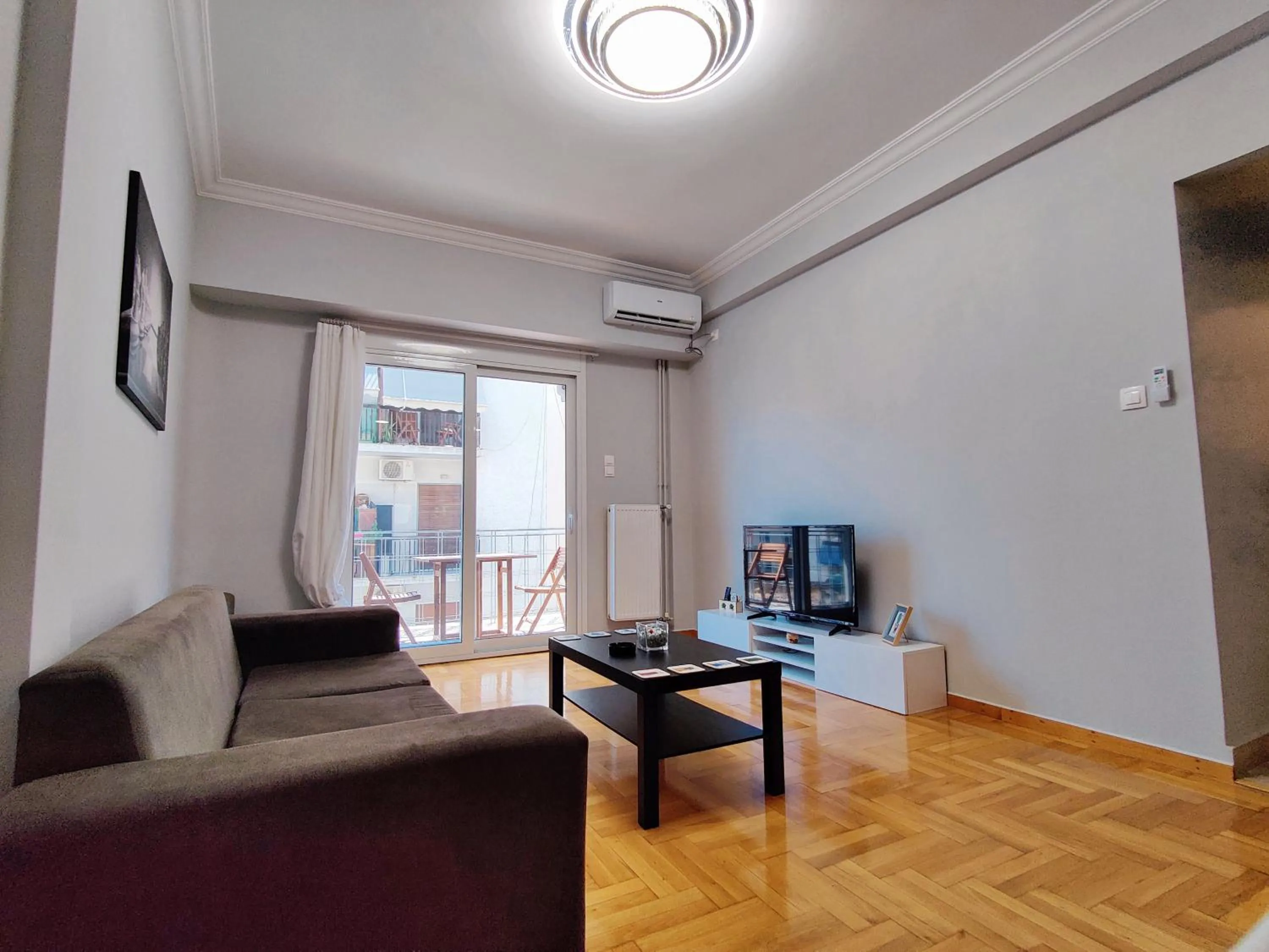 TV and multimedia in WSD Brand Cozy 2BD with Balcony near Acropolis
