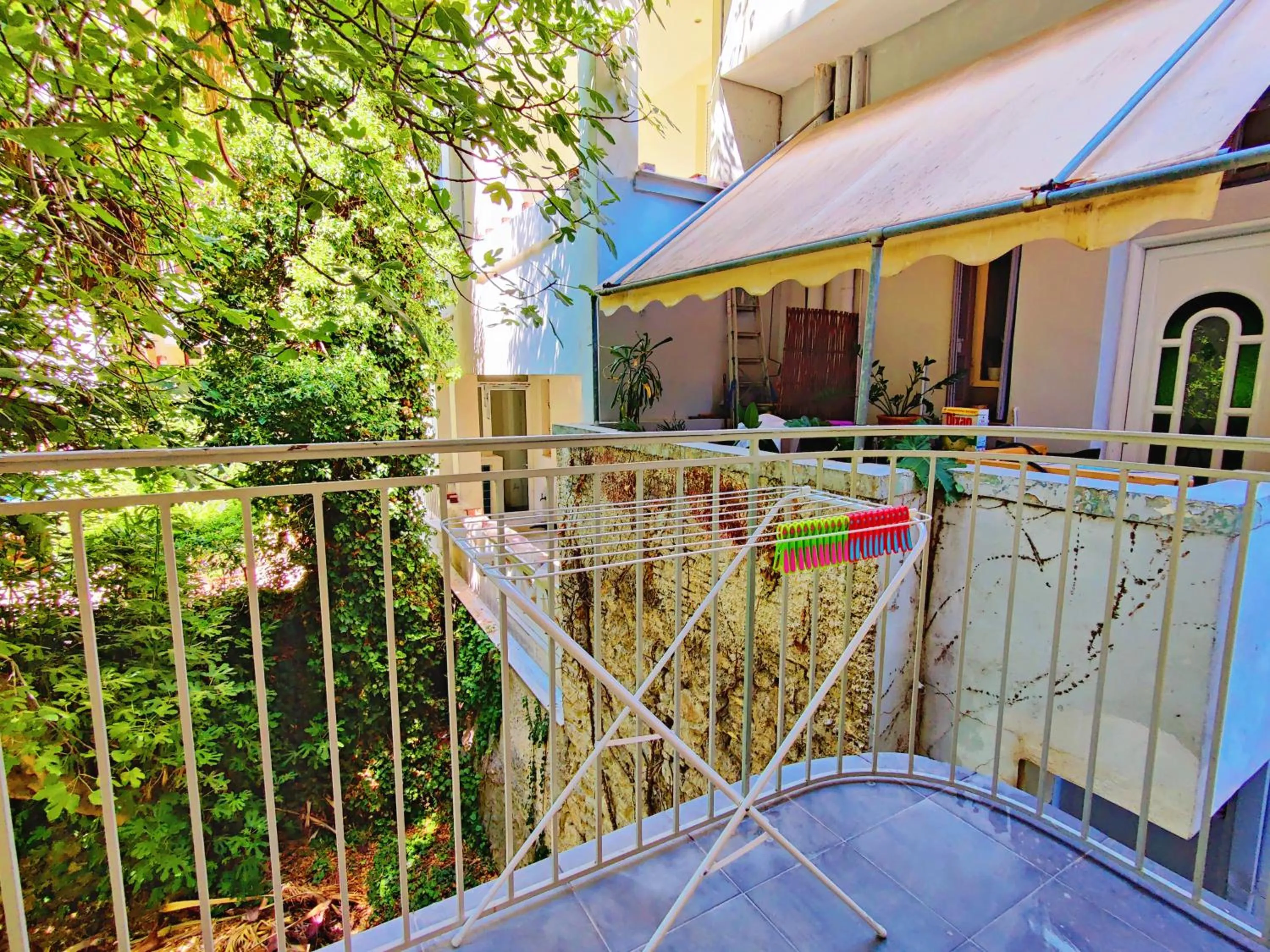 Balcony/Terrace in WSD Brand Cozy 2BD with Balcony near Acropolis