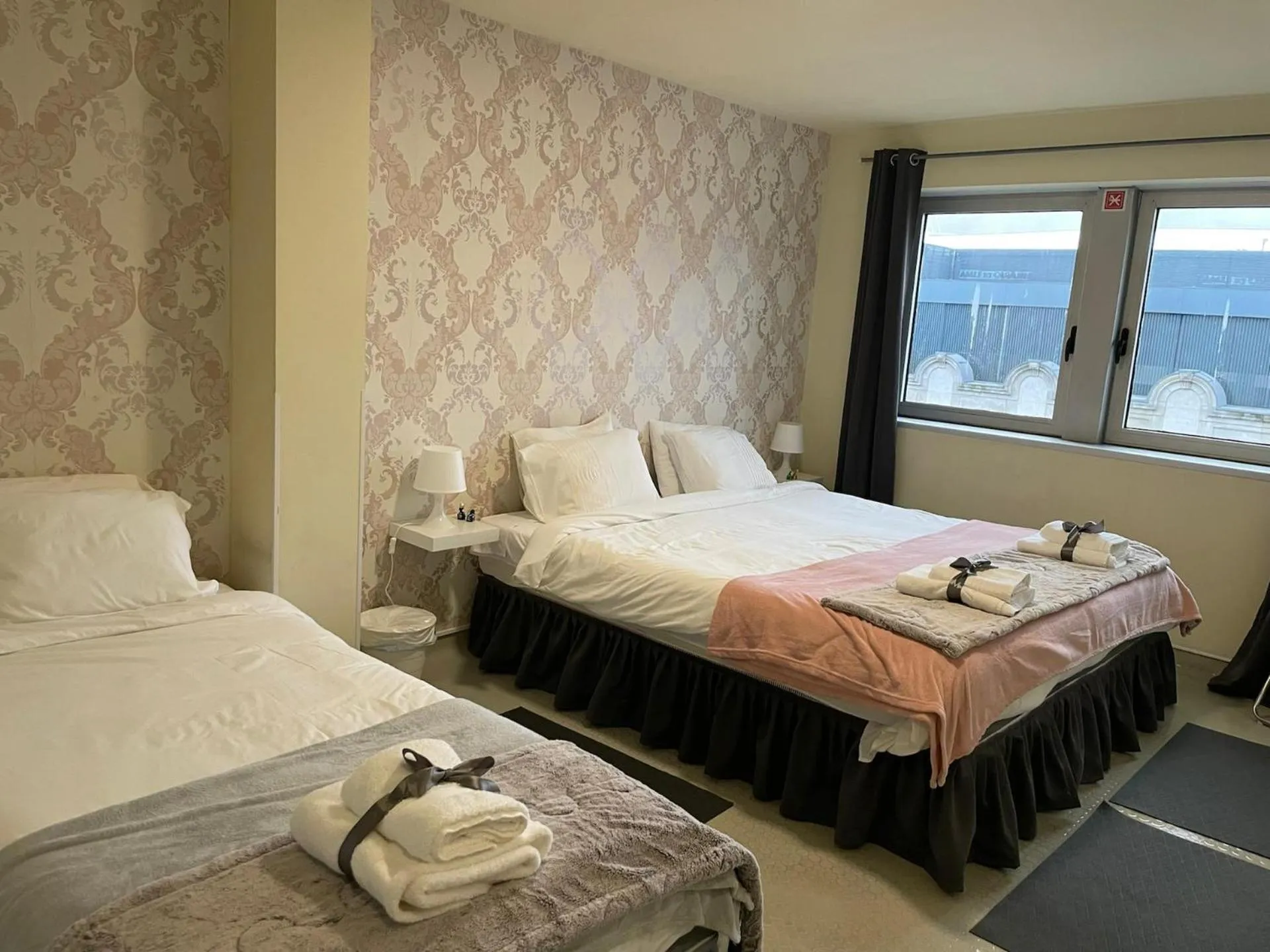 Bed in Liber Guest House