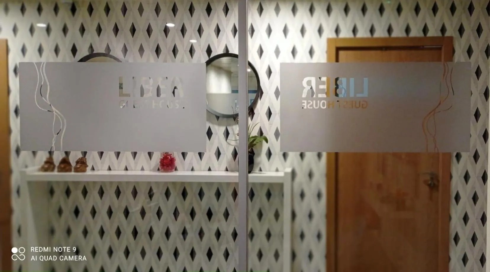 Lobby or reception in Liber Guest House