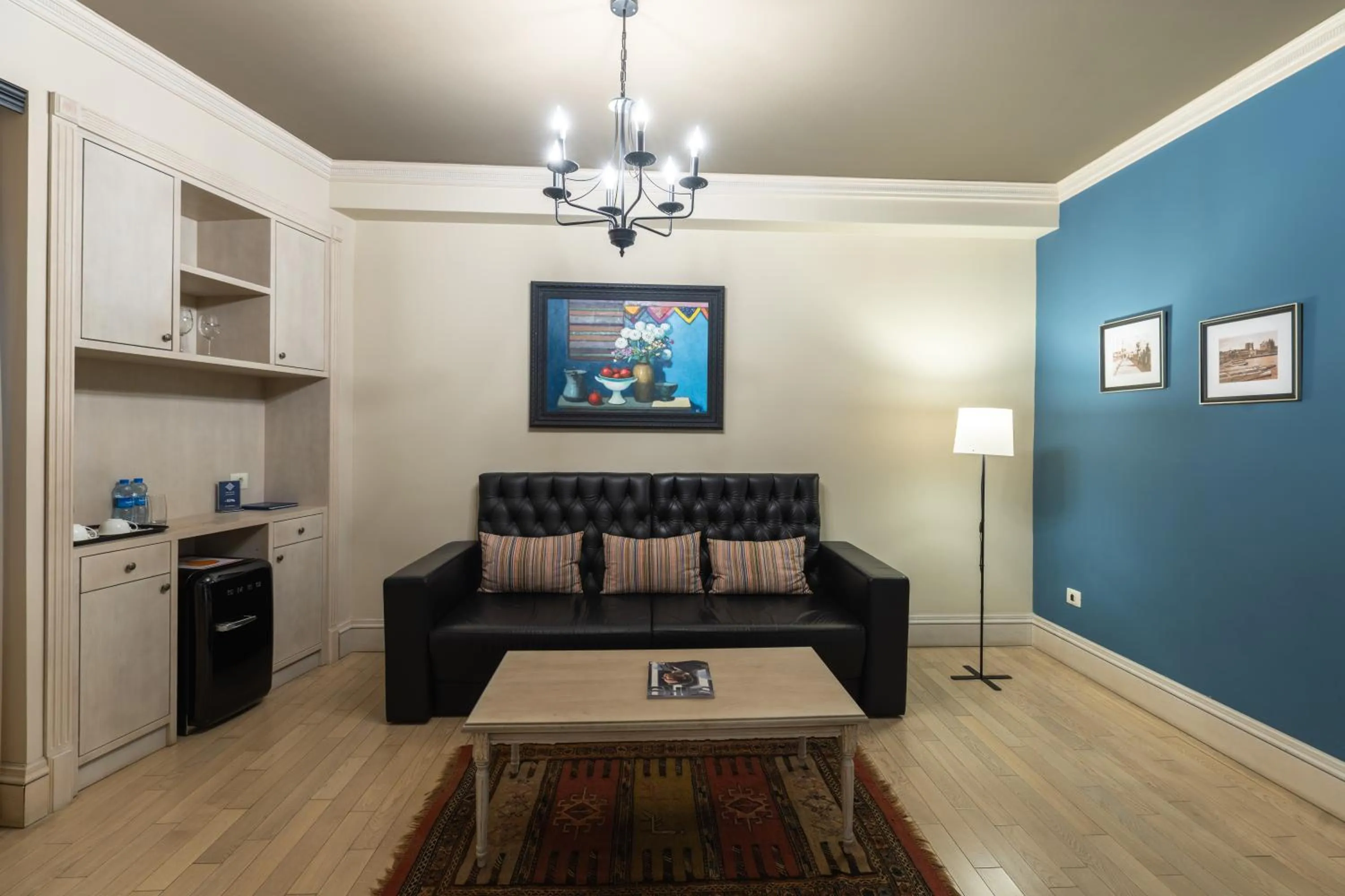 Seating area in Art Club