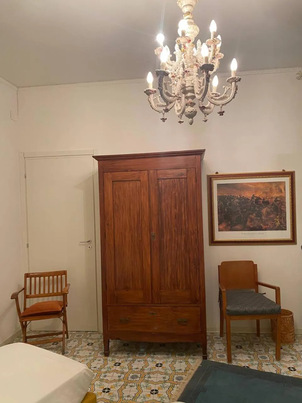 Bed, Seating Area in BLUE SEA