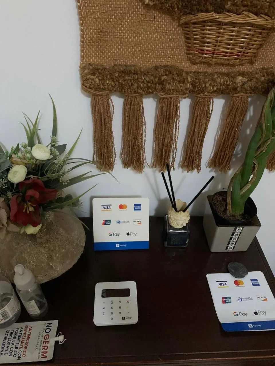 Decorative detail, TV/Entertainment Center in BLUE SEA