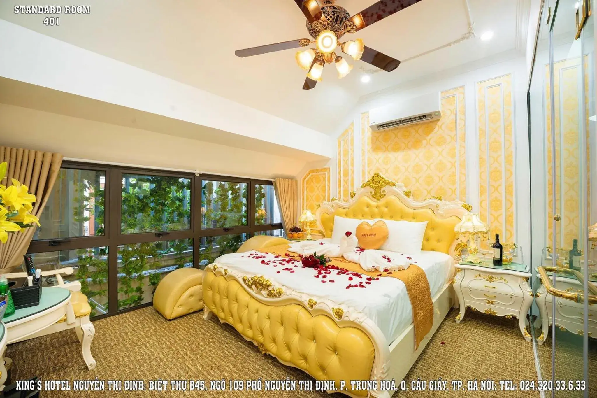 Superior King Room in King's Hotel Nguyễn Thị Định Superior King Room in King's Hotel Nguyễn Thị Định