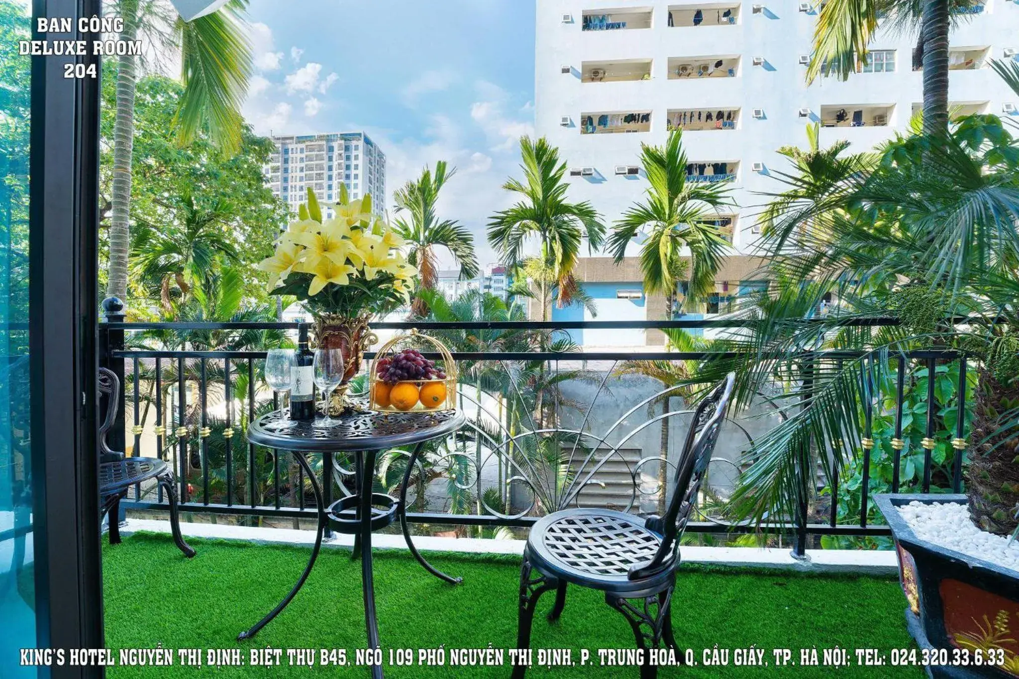 Deluxe Room in King's Hotel Nguyễn Thị Định Deluxe Room in King's Hotel Nguyễn Thị Định